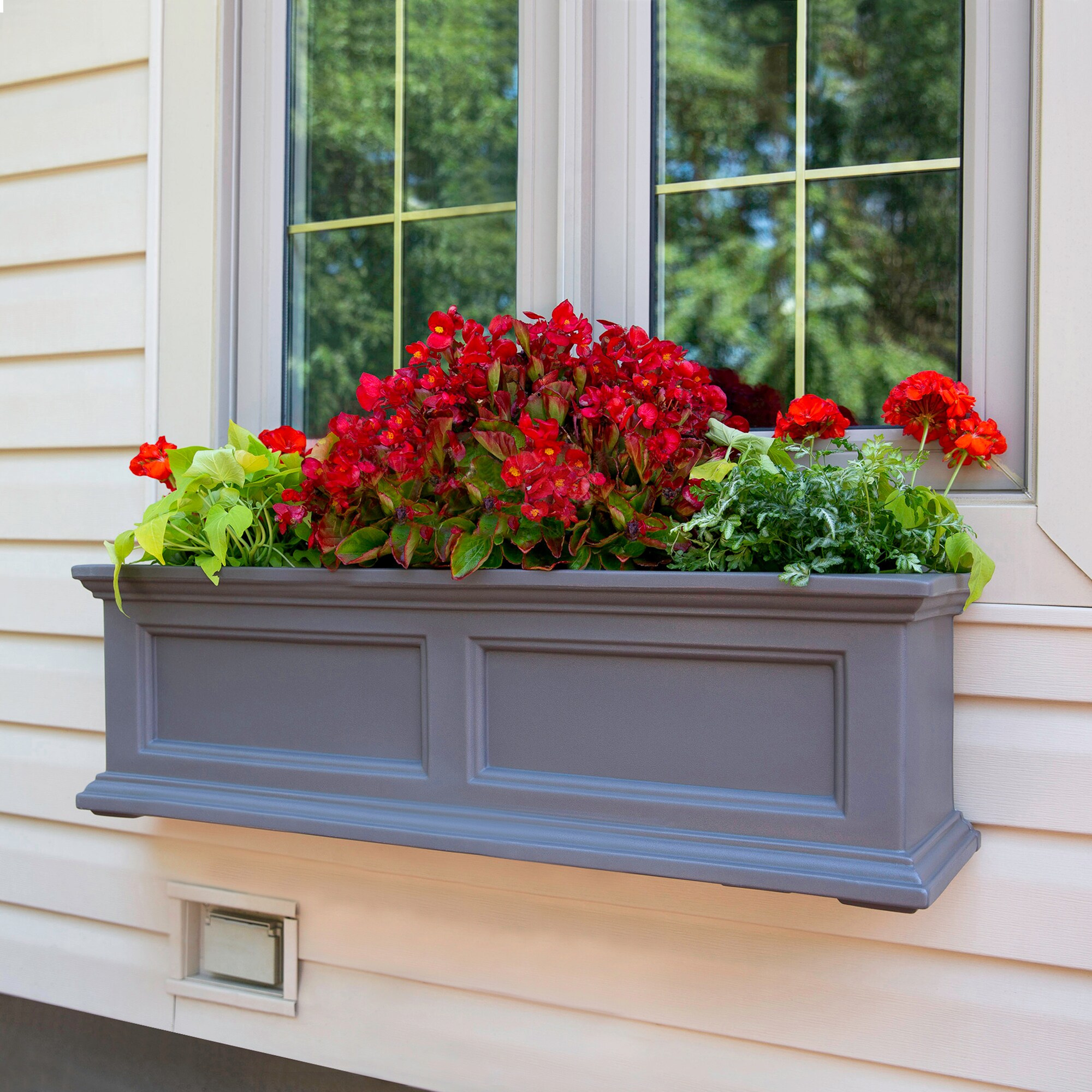 Mayne 5822-GRG Planter-Window-Box - View #9
