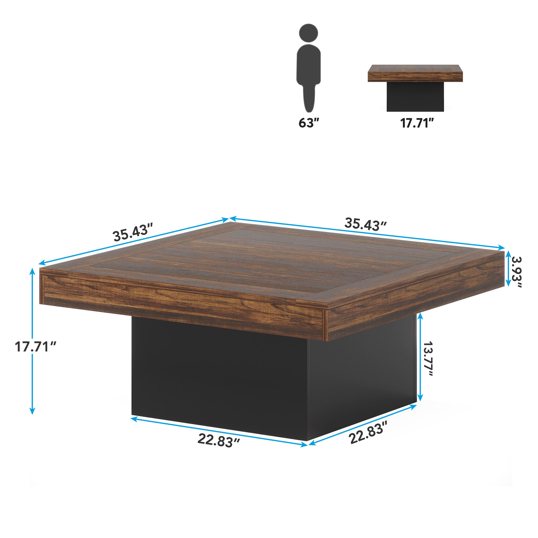 Tribesigns LWFD-XK00237 Coffee-Tables - View #6