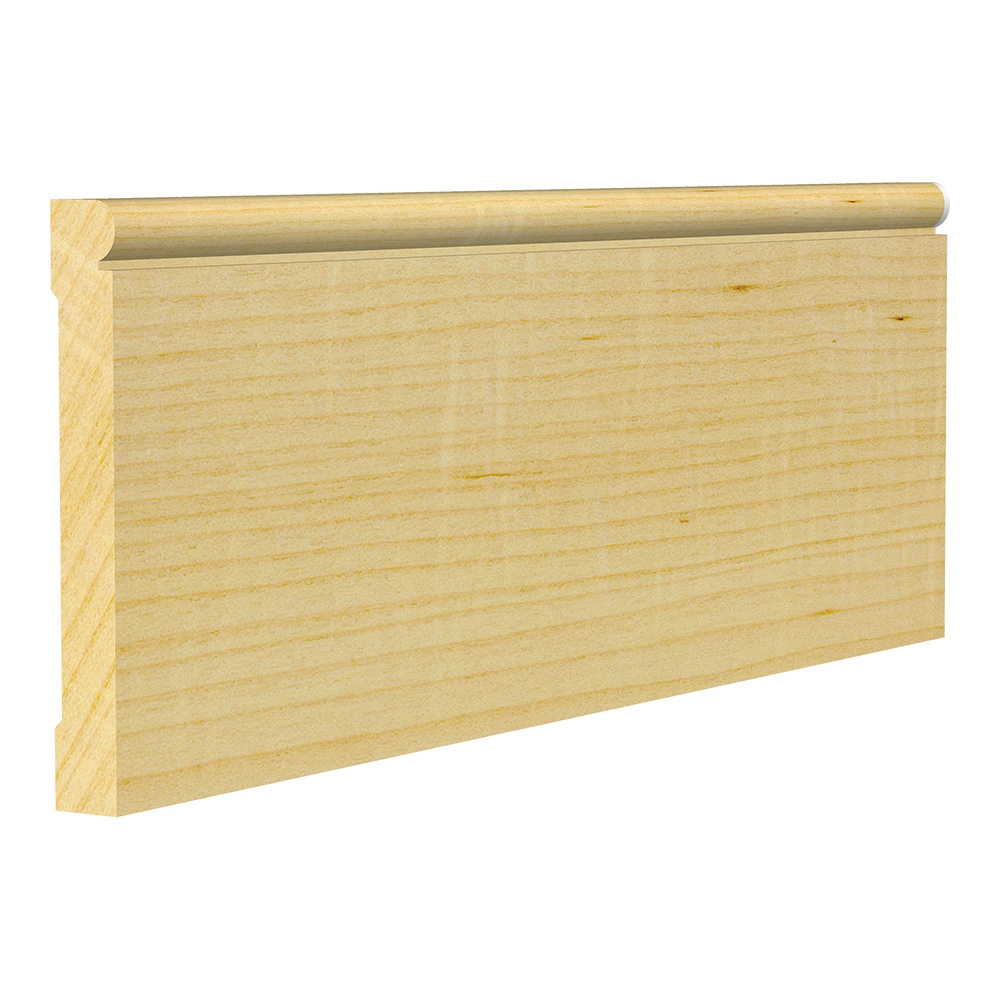 RELIABILT 750-12 9/16-in x 4-1/4-in x 12-ft Traditional Unfinished Pine 750 Baseboard