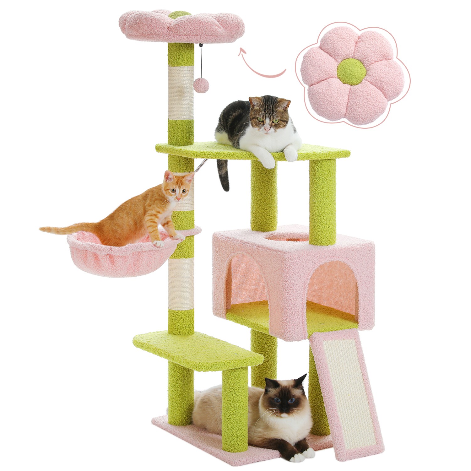 Cenadinz XCHAMT0236GN Cat-Trees - View #2