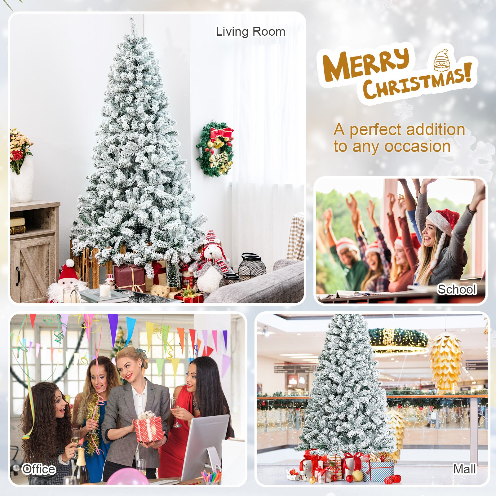 Forclover ALHY-068CM Artificial-Christmas-Trees - View #8