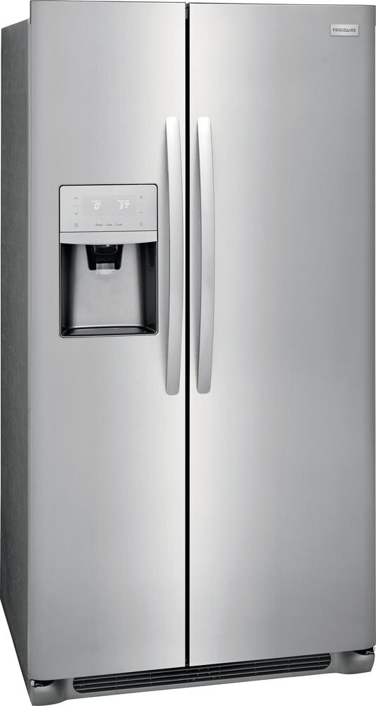 Frigidaire 22.2-cu ft Counter-depth Side-by-Side Refrigerator with Ice ...
