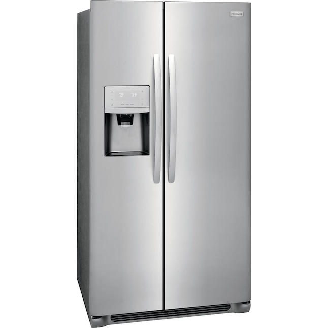 Frigidaire 22.2-cu ft Counter-depth Side-by-Side Refrigerator with Ice ...