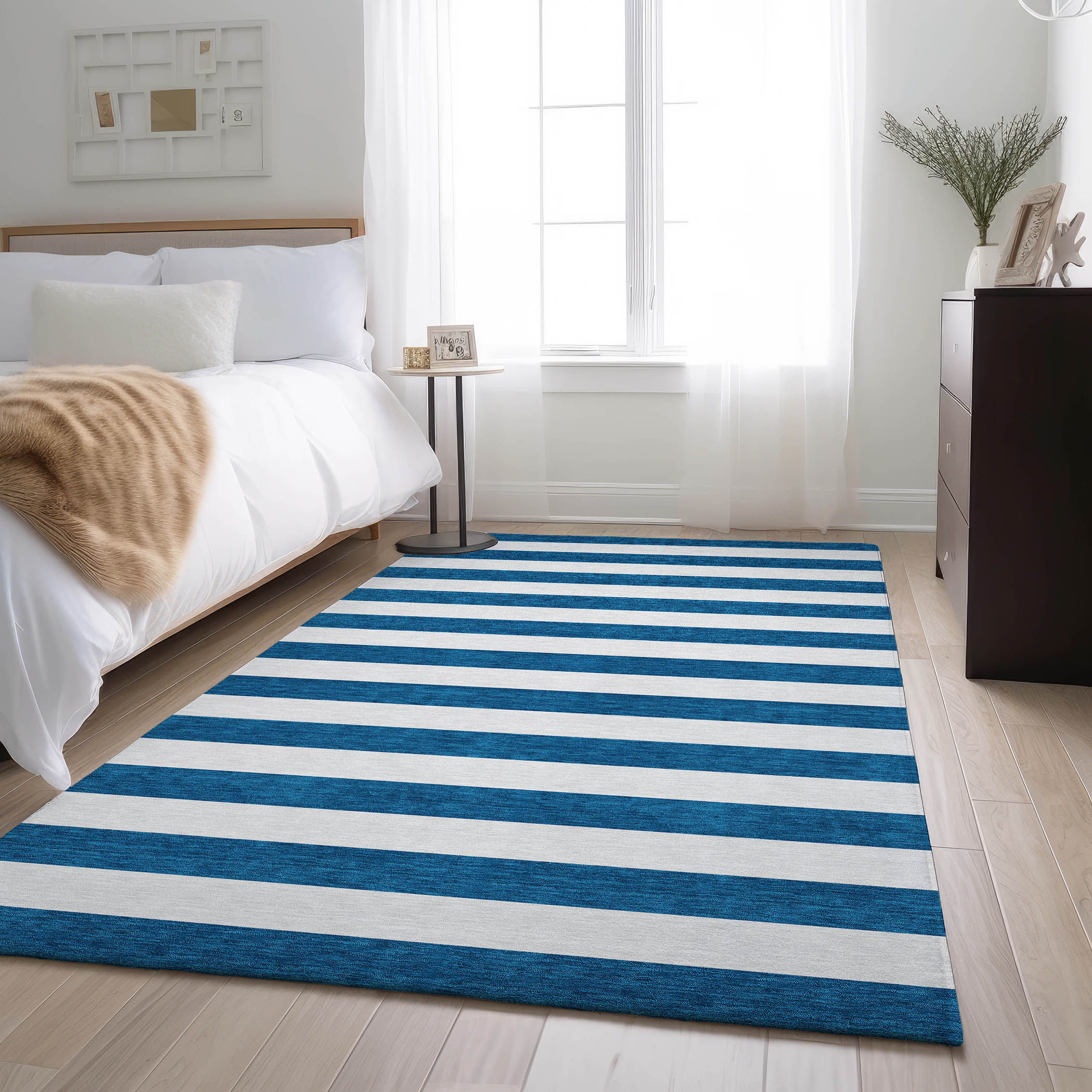 Addison Rugs AMF511PP3X5 Mayfield AMF511PP 3 x 5 (ft) Loomed Polyester Purple Rectangular Indoor Abstract Machine washable Area rug