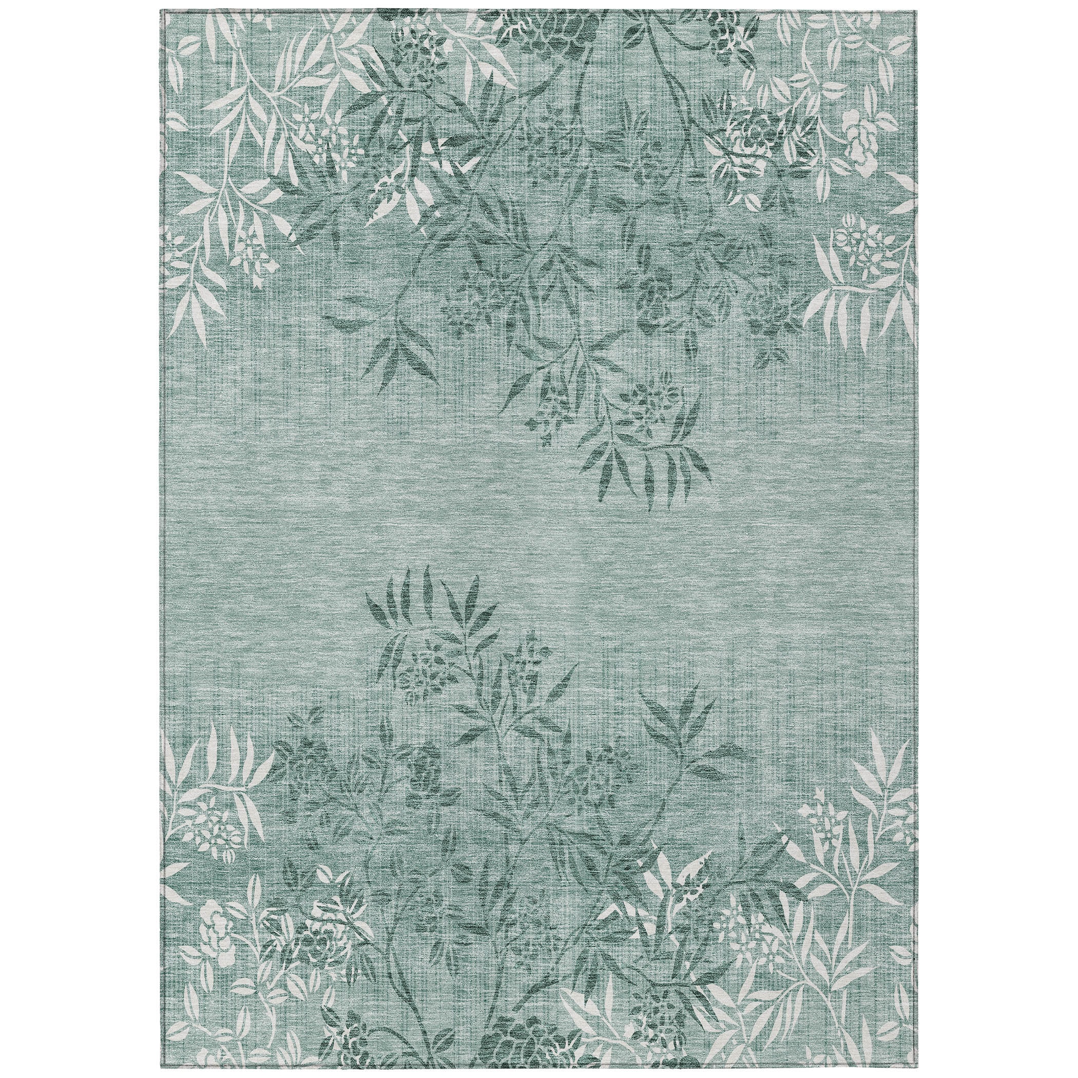 Addison Rugs ACN673SA9X12 Chantille ACN673SA 9 x 12 (ft) Polyester Sage Rectangular Indoor/Outdoor Geometric Machine washable Area rug