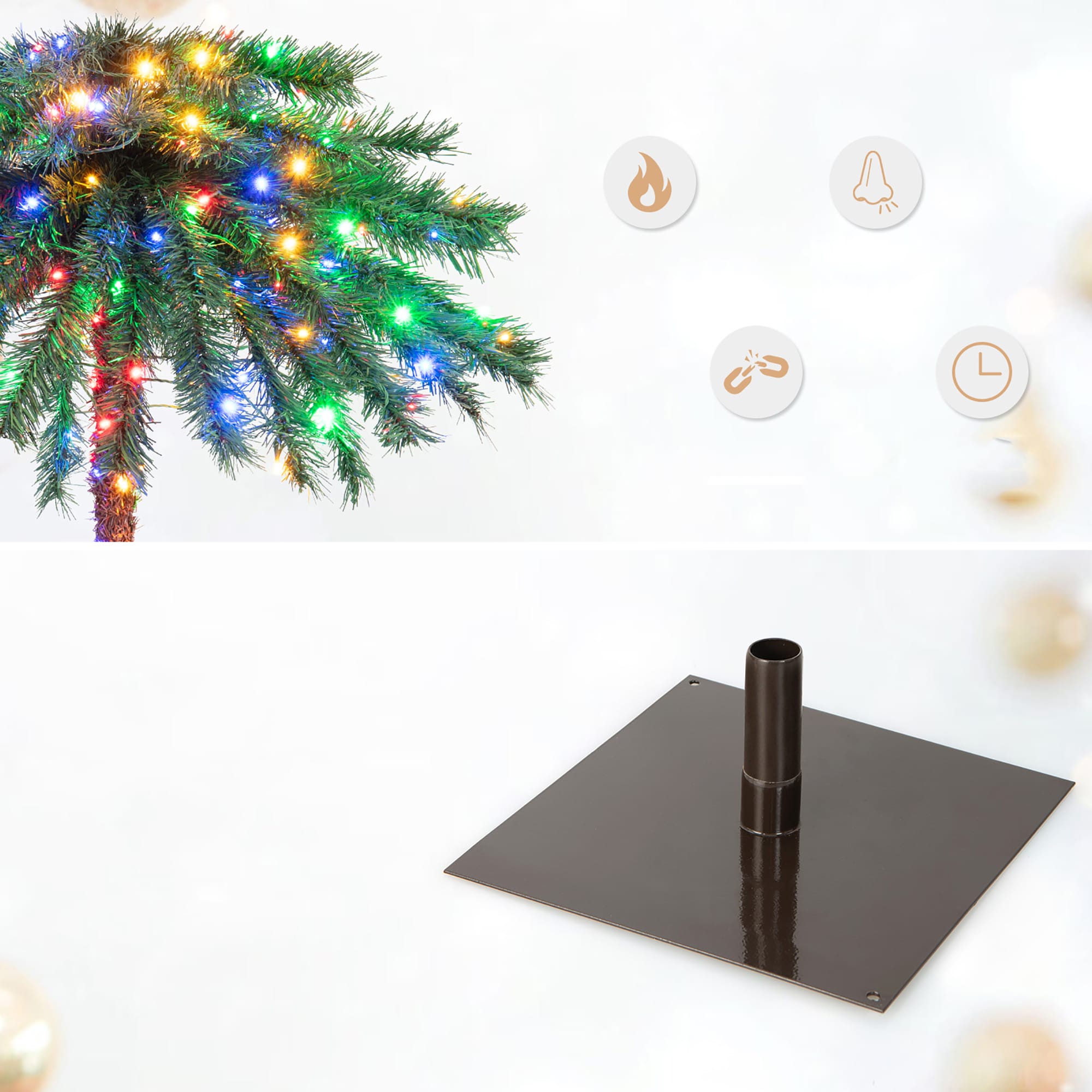 Costway CM24083US Artificial-Christmas-Trees - View #3