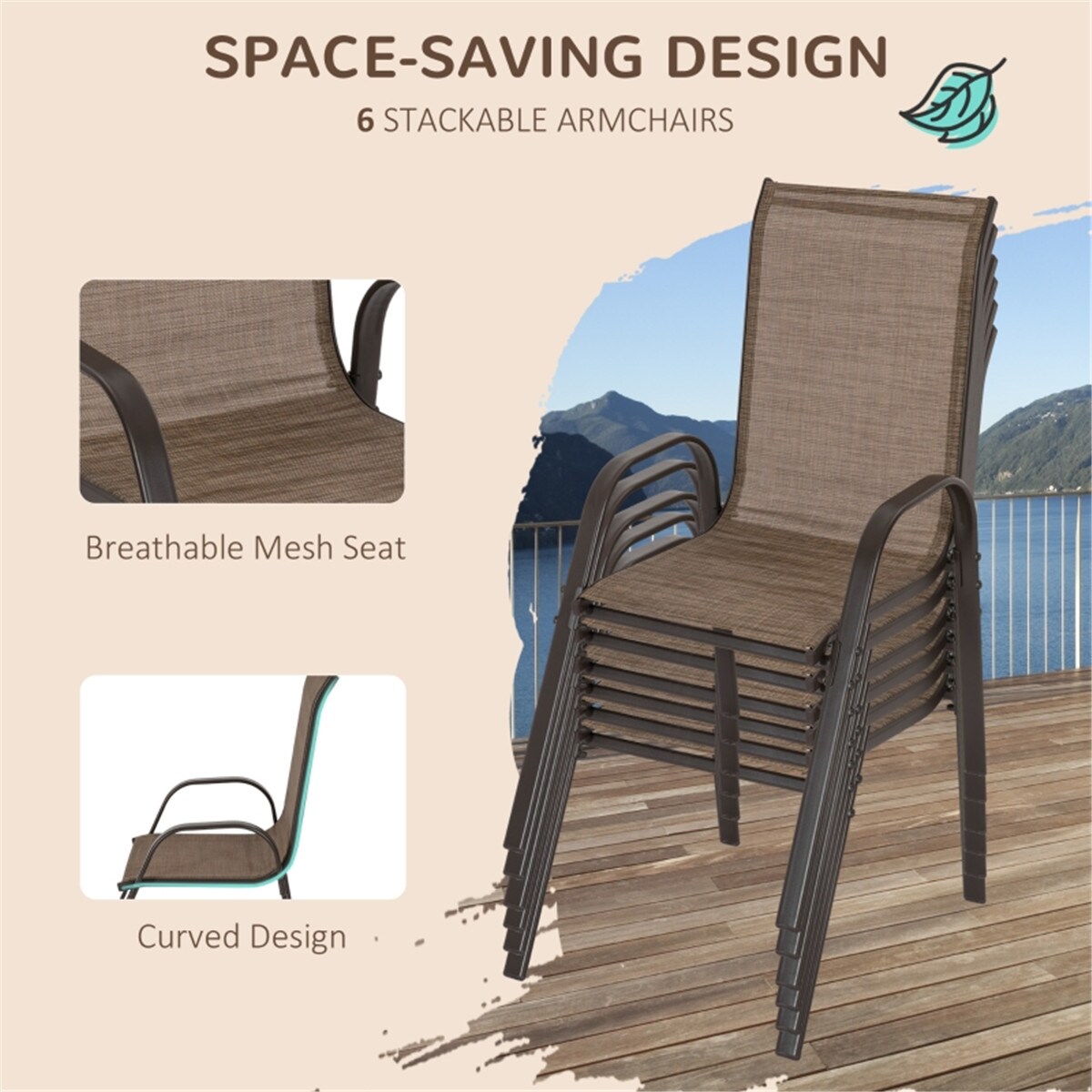 Zyerch FRAME124 Patio-Dining-Sets - View #5