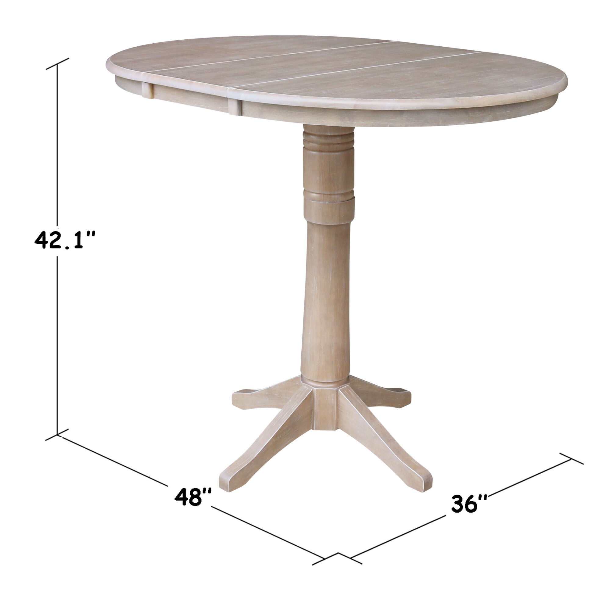 International Concepts K09-36RXT-27B-6B-2 Dining-Tables - View #8