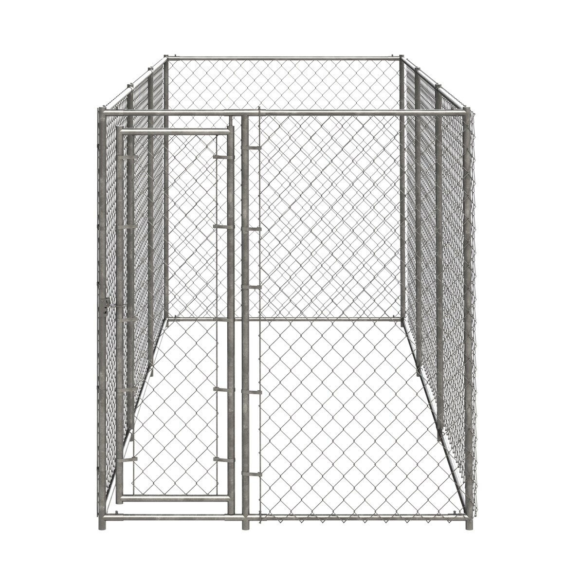 Pet Sentinel Any Pet Wire Dog Kennel Outdoor 10 ft L x 10 ft W x 6 ft H in the Crates Kennels department at Lowes