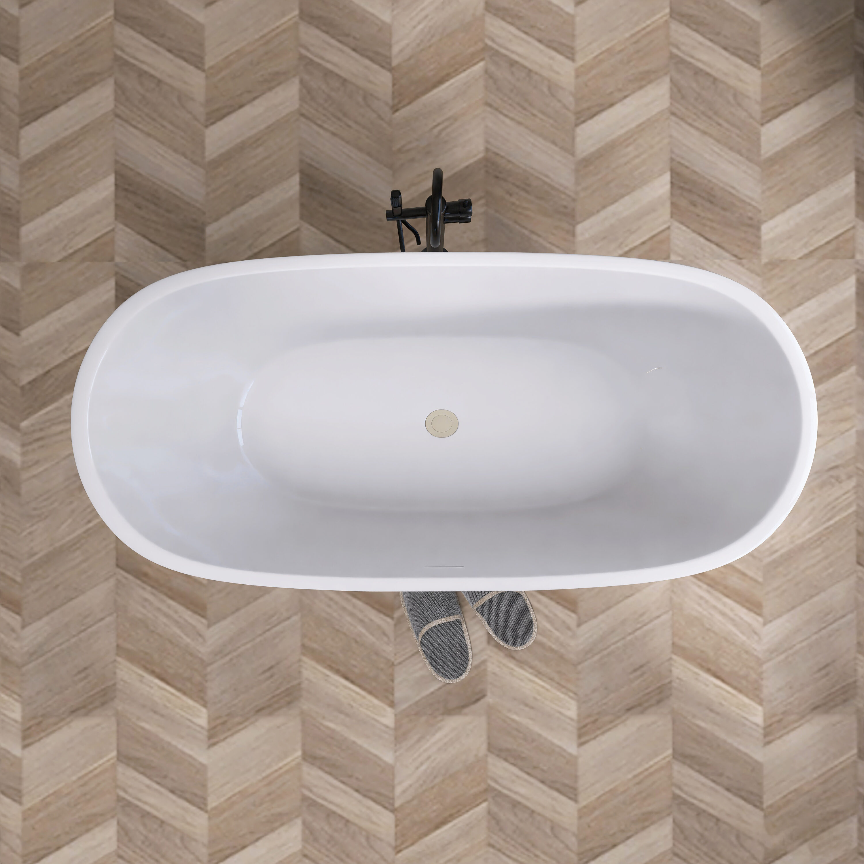WELLFOR QBT-P307-B55EG bathtubs - View #2