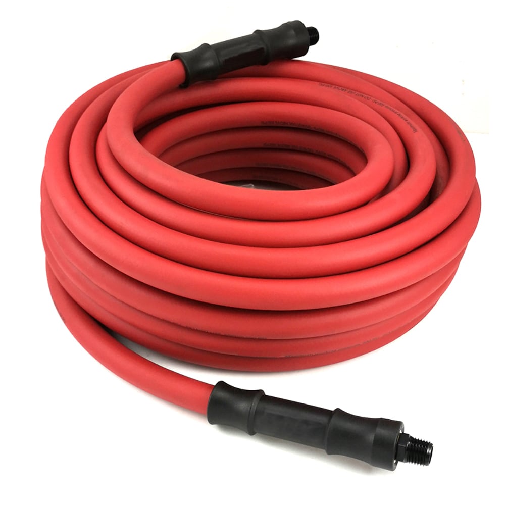DYNAMIC POWER Rubber Air Hose 3/8 In X 50 Ft 300 Psi Red in the Air  Compressor Hoses department at