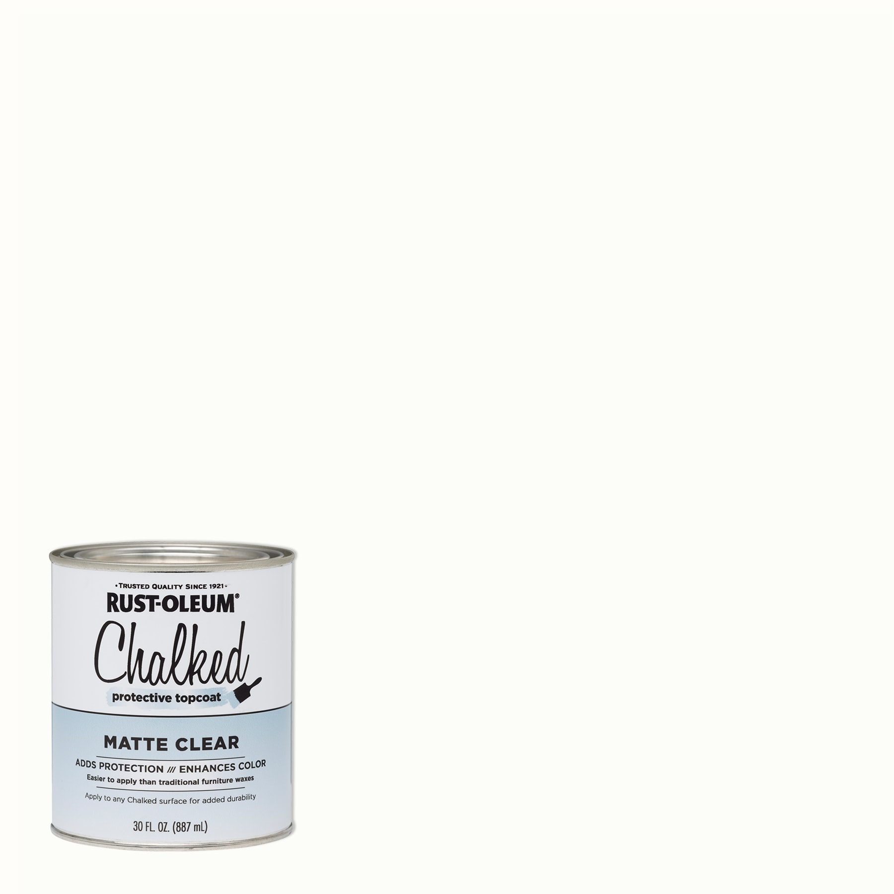 Rust-Oleum Linen White Acrylic Chalky Paint (1-Quart)