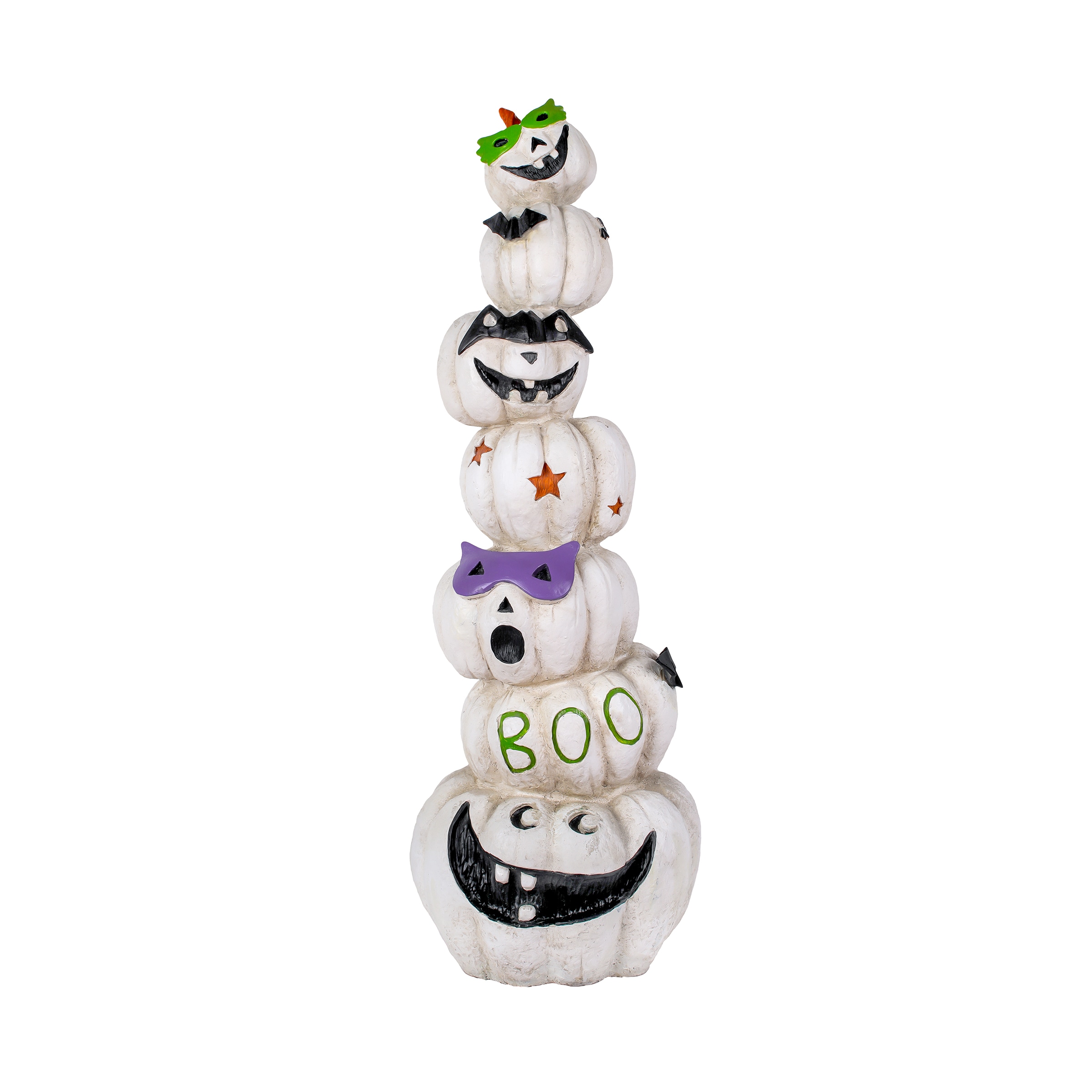 National Tree Company HH75-P193177ZW2 47-Inches Freestanding Pumpkin Figurine Sculpture
