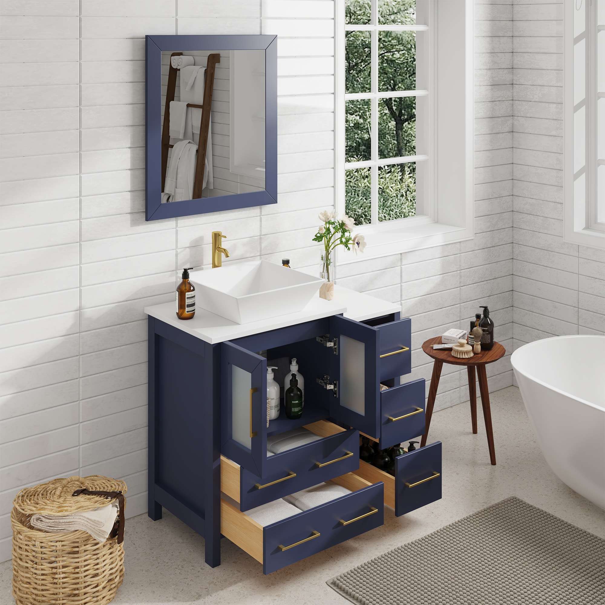 Vanity Art VA3124-36B Bath-Vanity-Combo - View #3