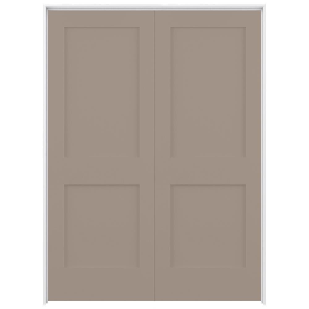 2 Panel Square Shaker Prehung Interior Doors At Lowes Com   14497750 