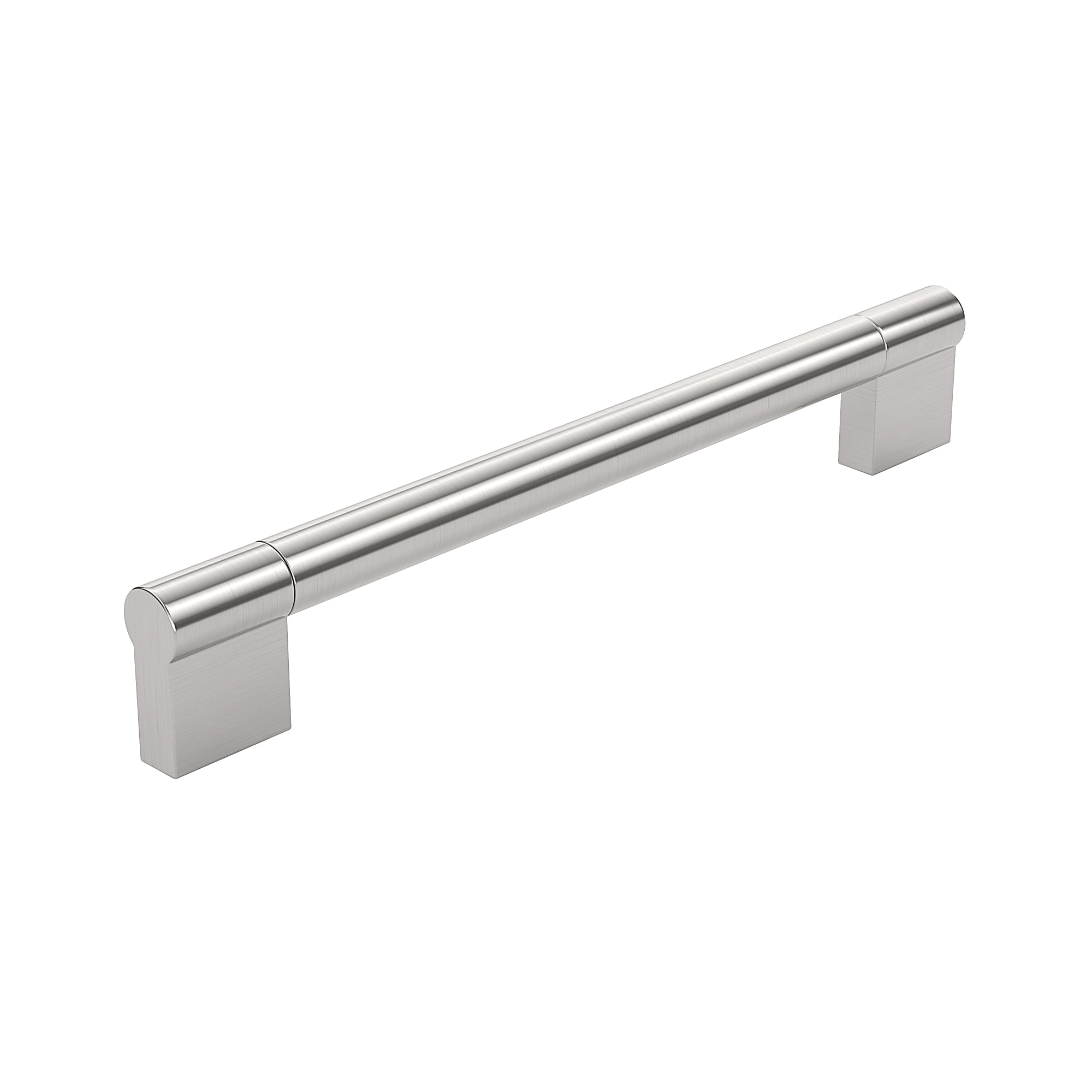Richelieu BP527180195 Avellino 7-1/16-in , 180mm Center to Center Brushed Nickel Cylindrical Handle
