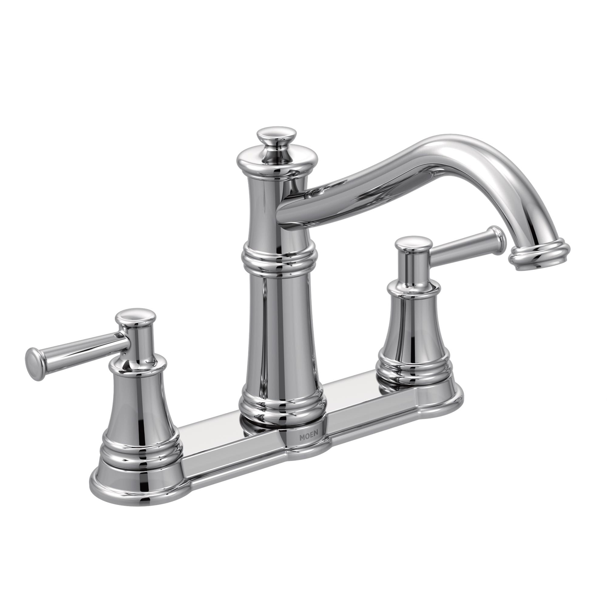 Moen 7250C Belfield Chrome Single Handle Deck-mount Kitchen Faucet ( Deck Plate Included )