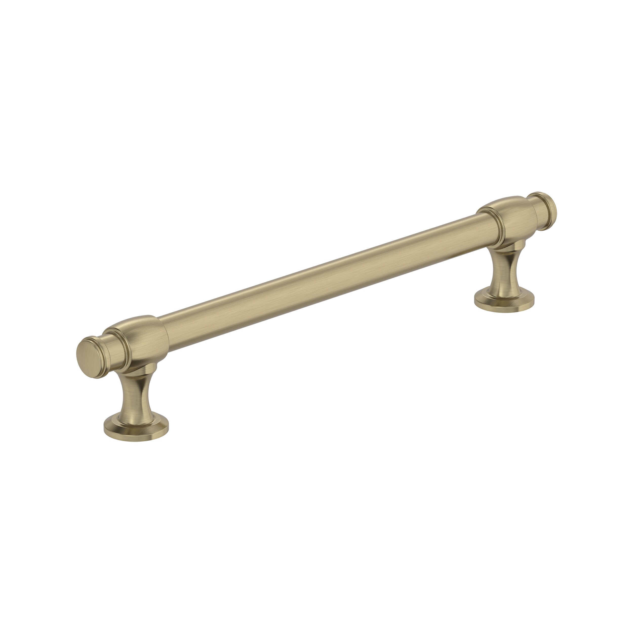 Amerock BP36771BBZ Winsome 6-5/16-in , 160mm Center to Center Golden Champagne Cylindrical Bar