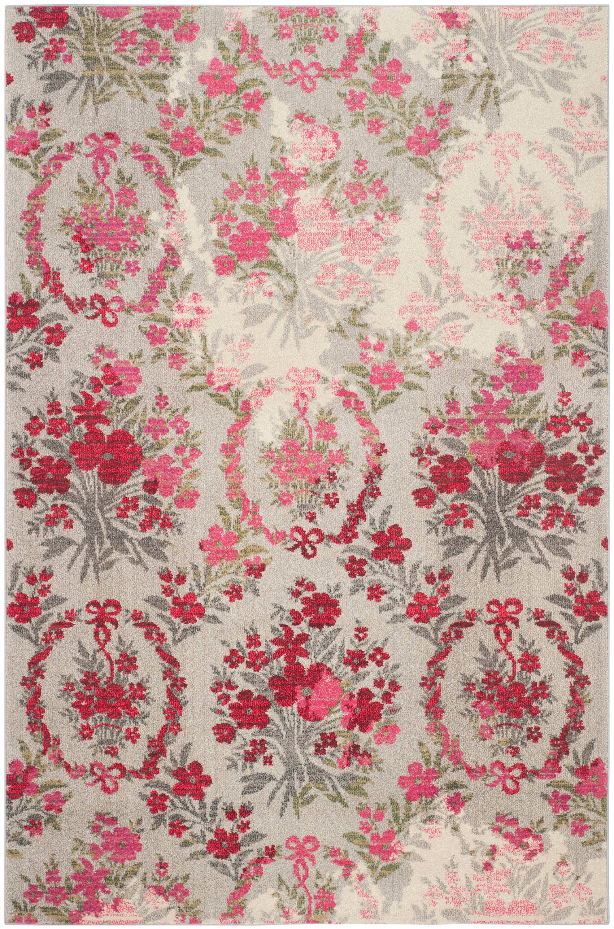 Ivory Elegance 9' x 12' Reversible Synthetic Area Rug