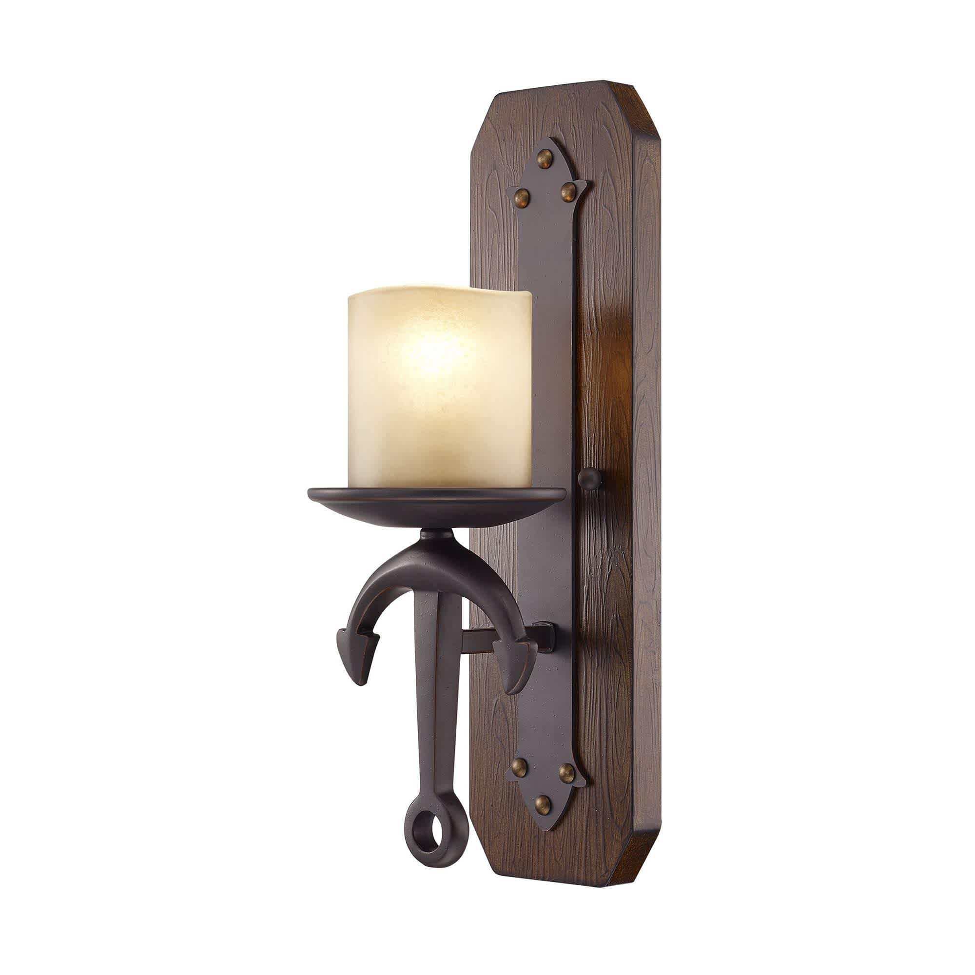 Livex Lighting A-LIVEX-4861-67 Cape May 1 - Light -Mediterranean /Traditional Olde Bronze /  Bronze / Dark Brown Resin Wall Light