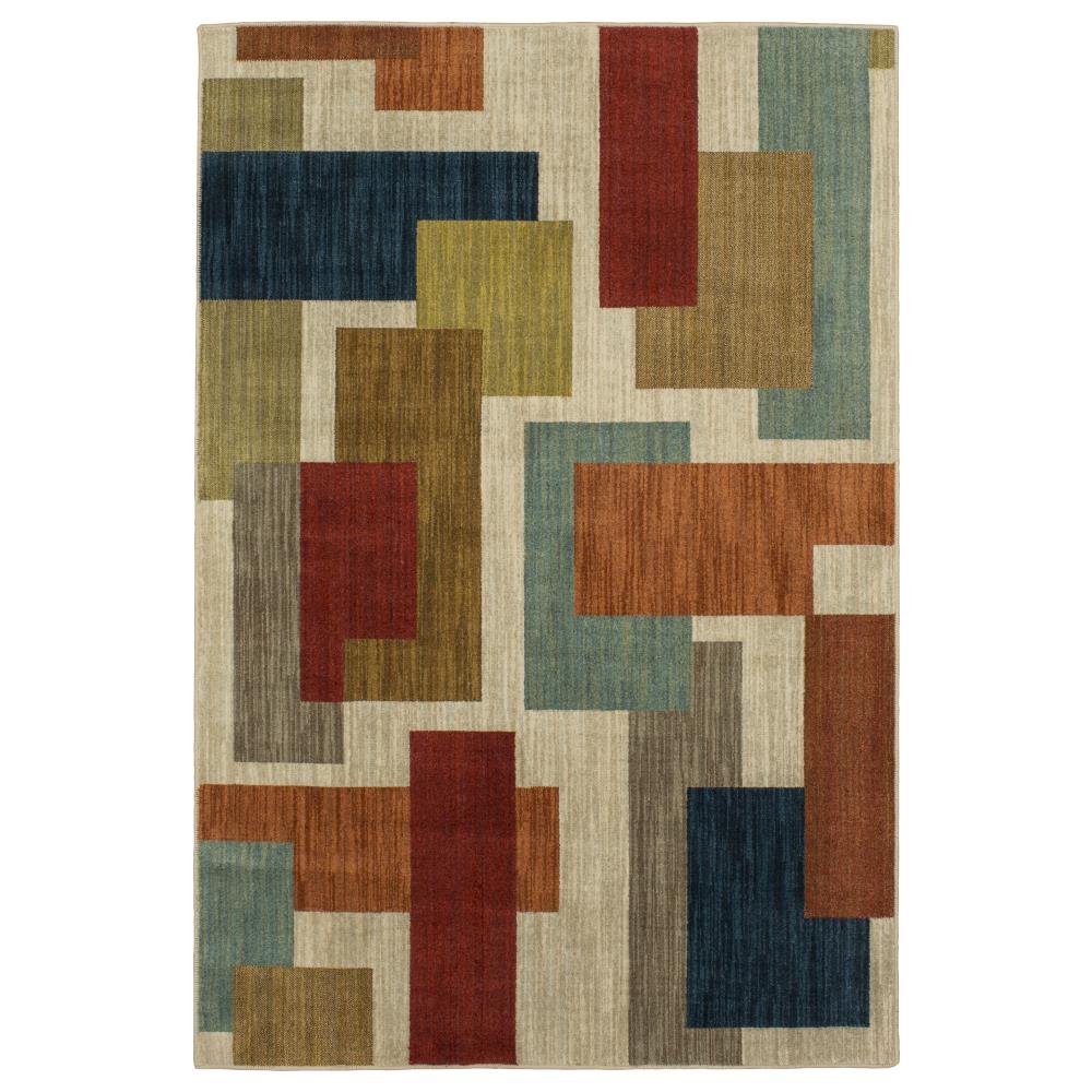 Mohawk Home 91251-30048-63X94 Barrage 5 x 8 Block Area Rug