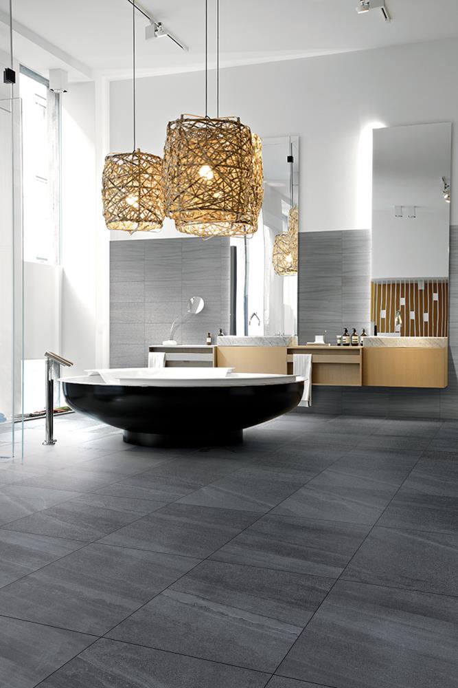 Emser ACCESS 8-Pack Voyage 12-in x 24-in Glazed Porcelain Stone Look Tile