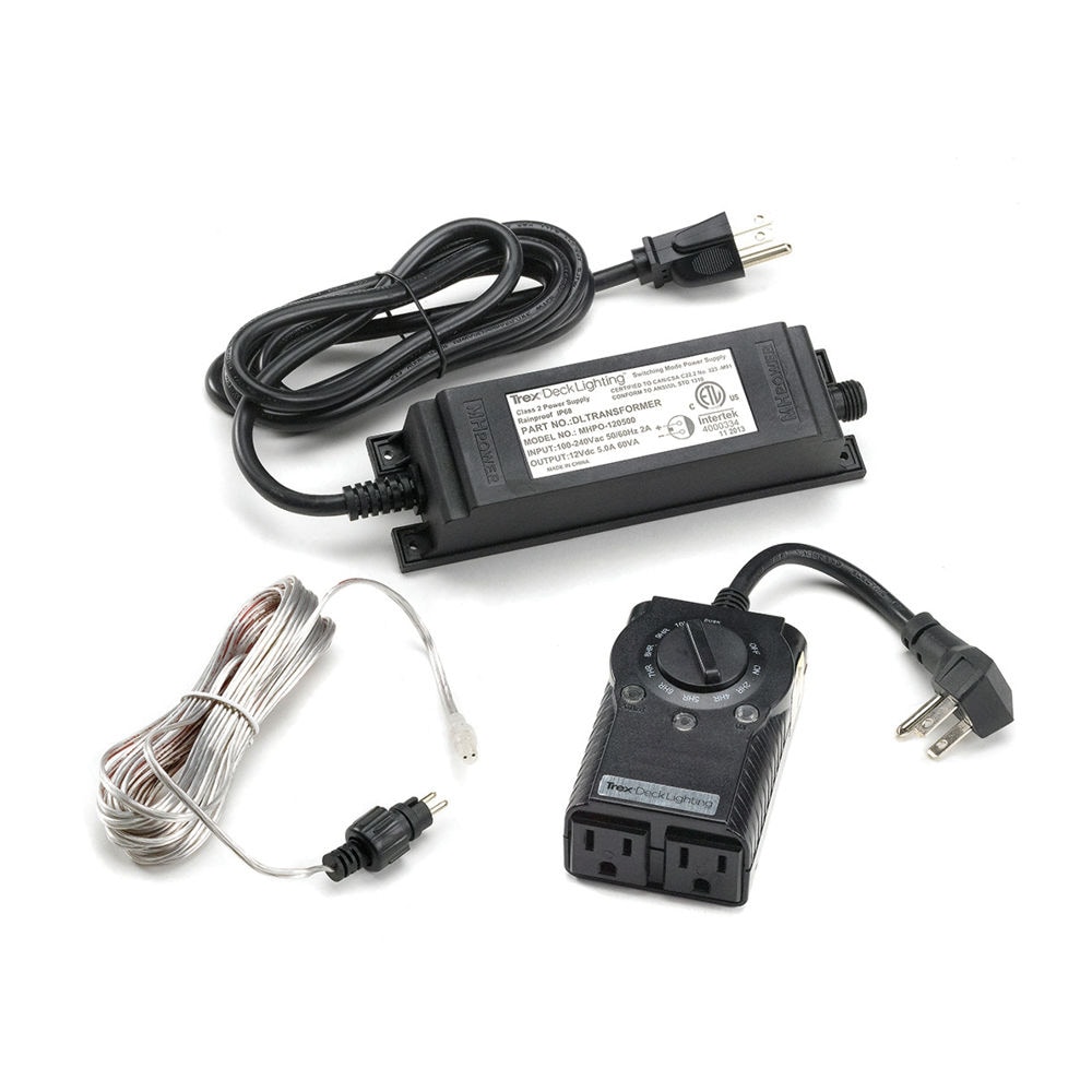 Trex TL11760 Black Plug-in LED Outdoor Deck light