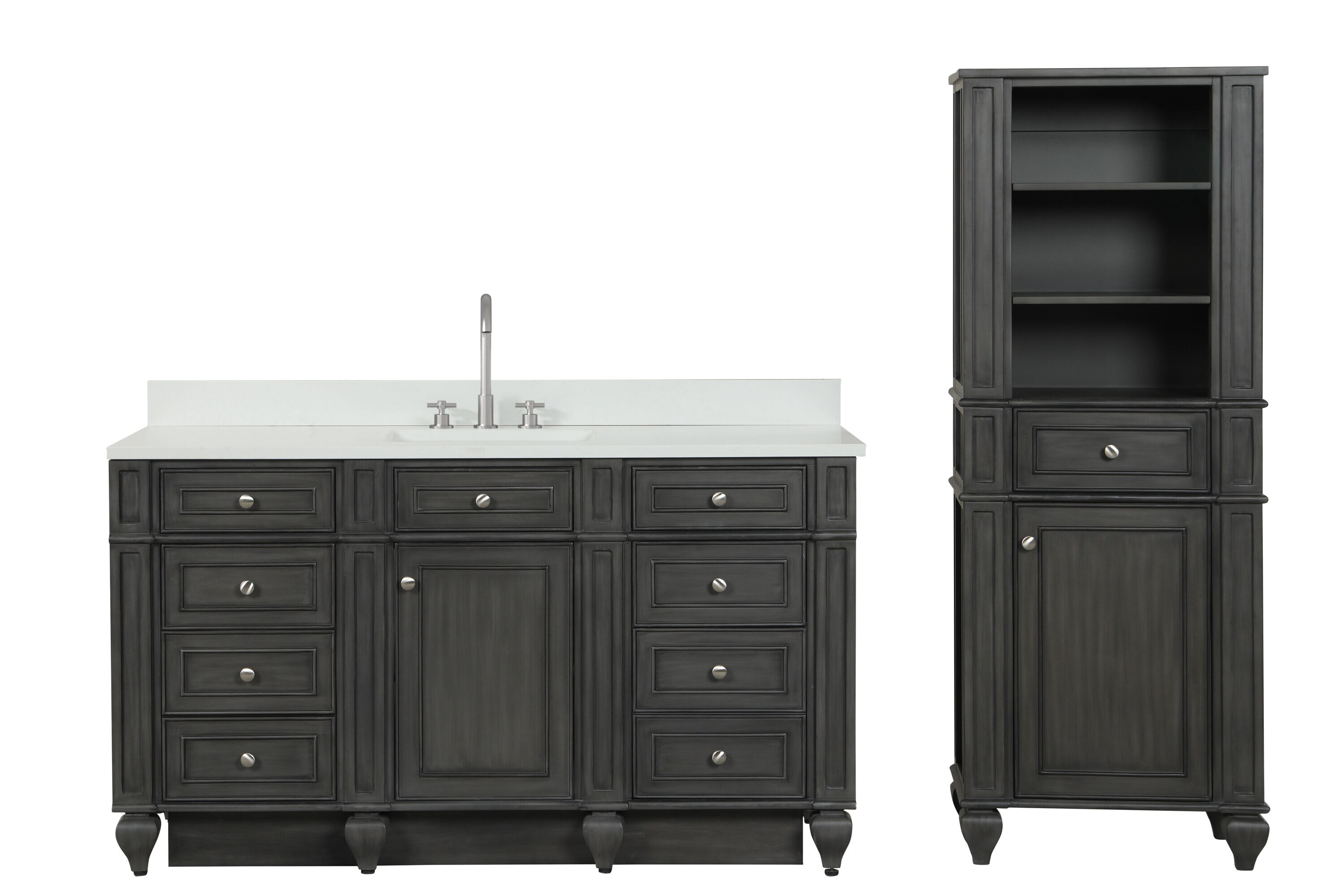 Design Element WN-60S-GY Bath-Vanity-Combo - View #14