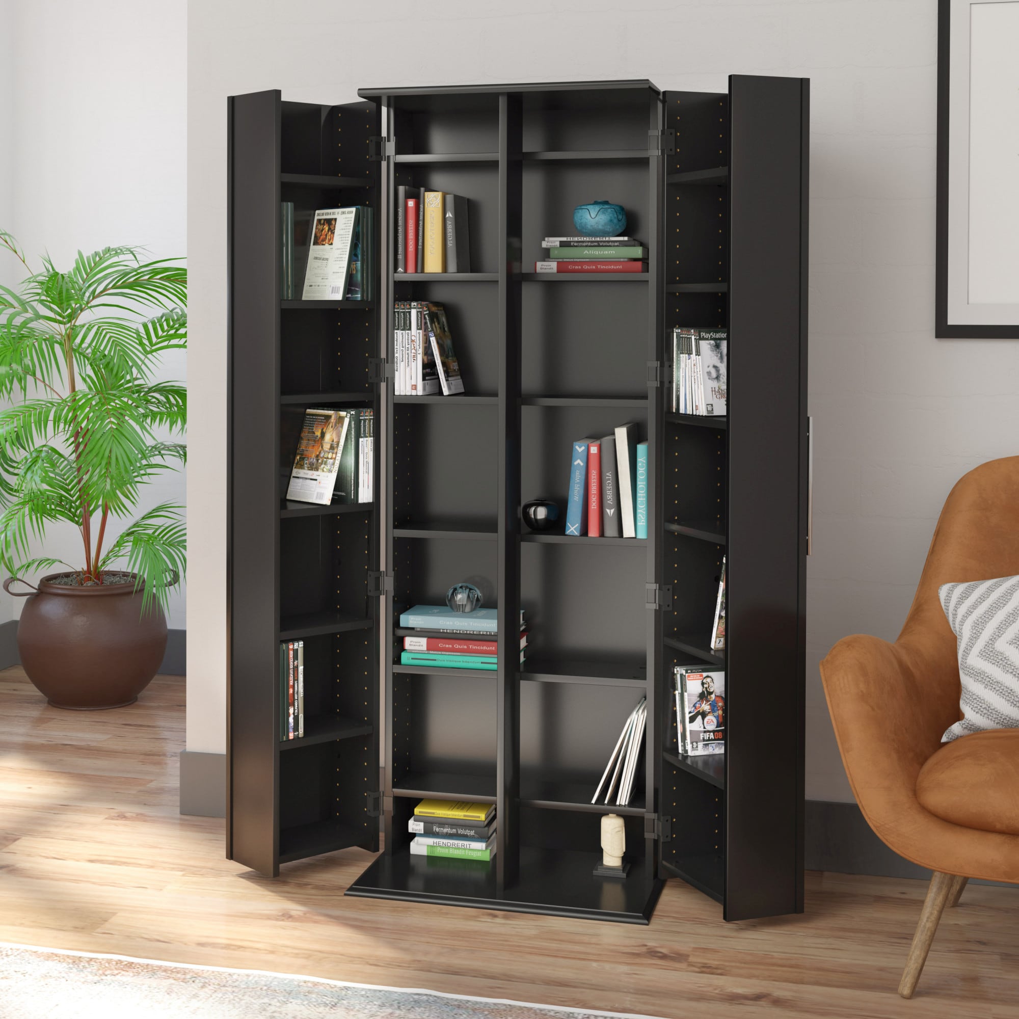 Prepac BLS-0448-K Gaming-Storage - View #7