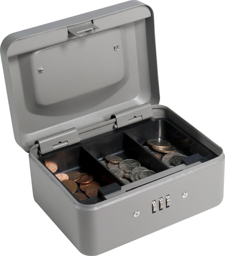 Barska CB11782 0.08-Cu. Feet Keyed Cash Box Safe