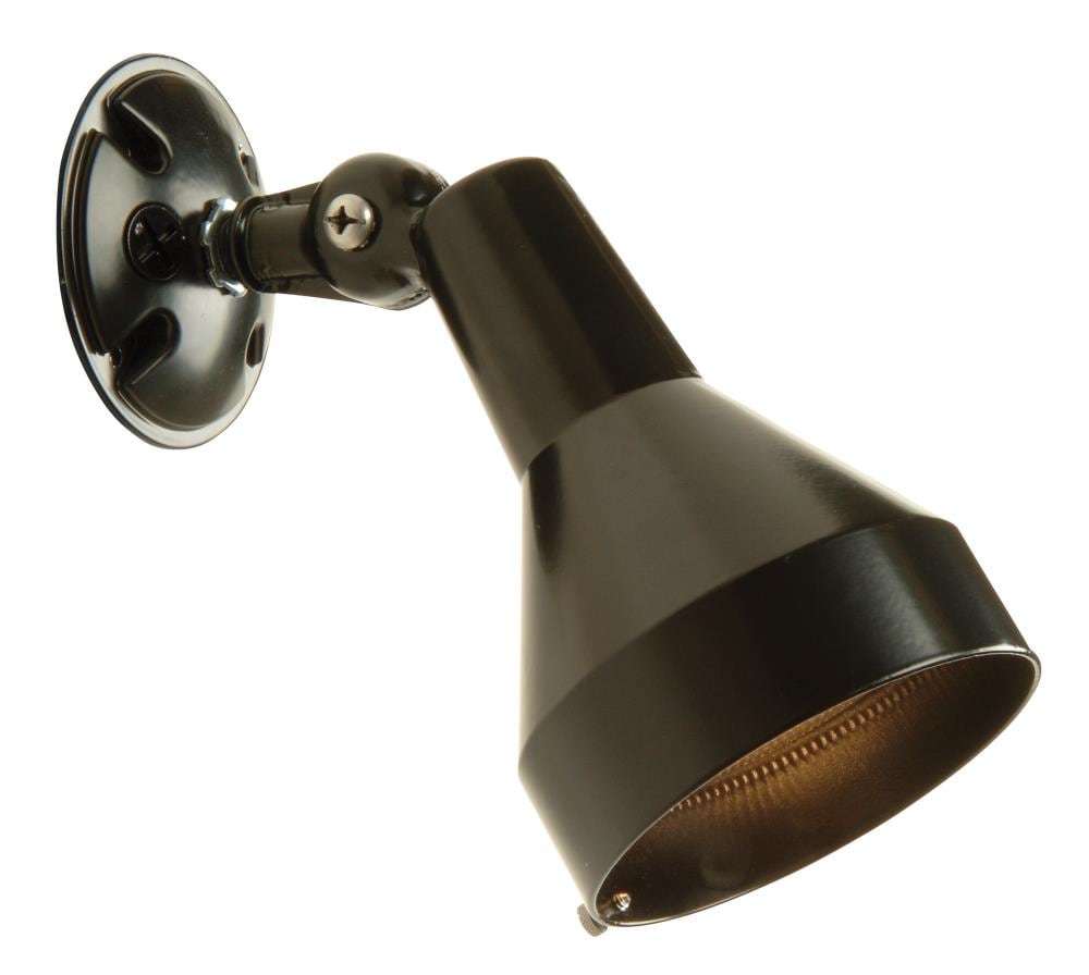 Craftmade BF-1BLK Black Halogen Outdoor Switch-Controlled Floodlight