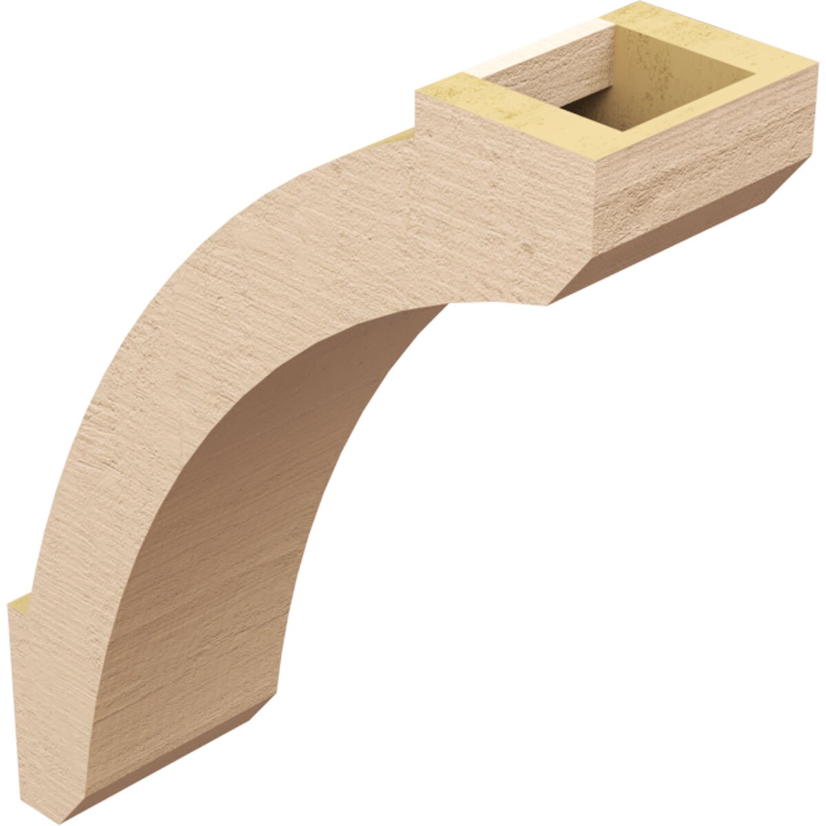 Ekena Millwork BRCUR05X14X18LFTRCPR corbels - View #6
