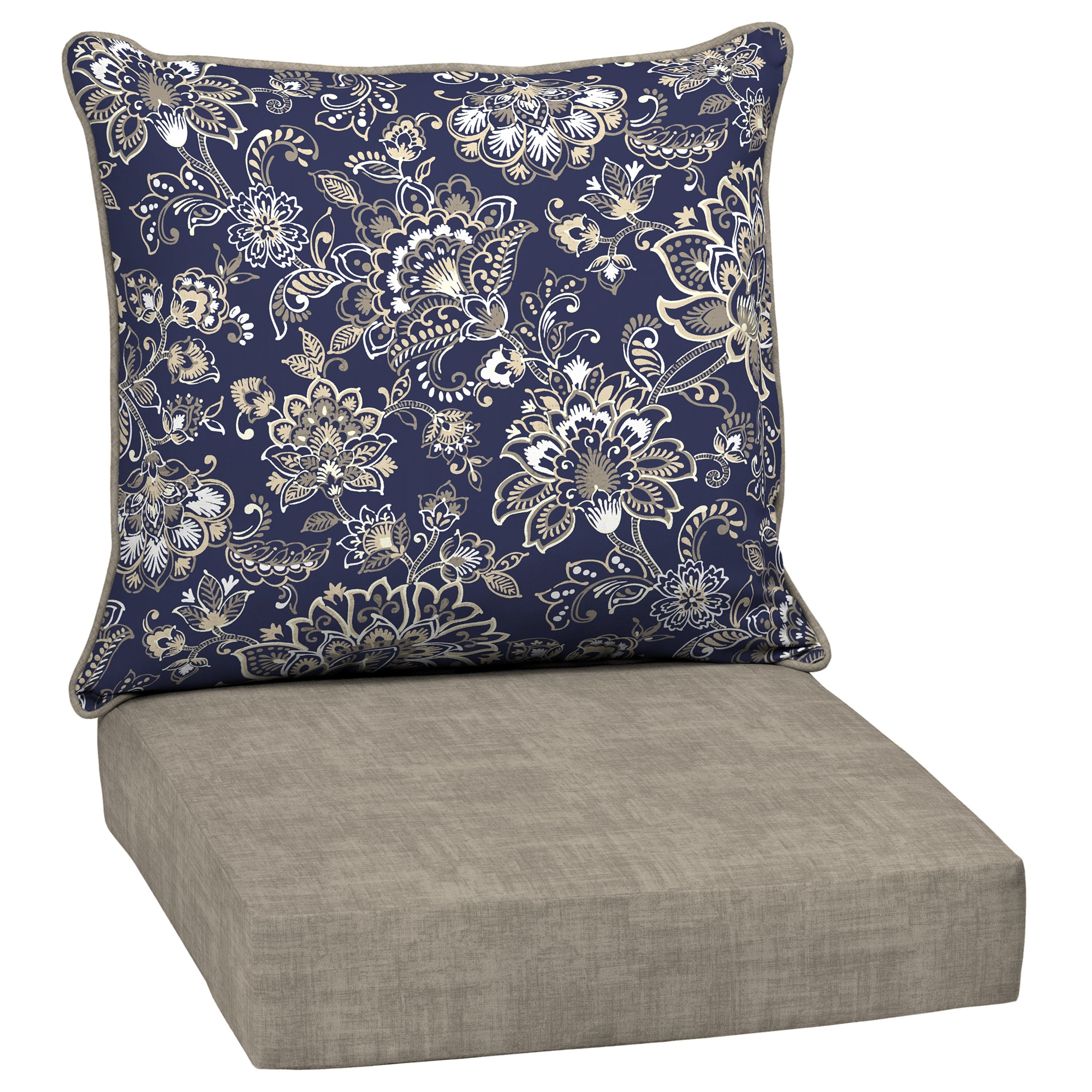 aidy jacobean high back patio chair cushion