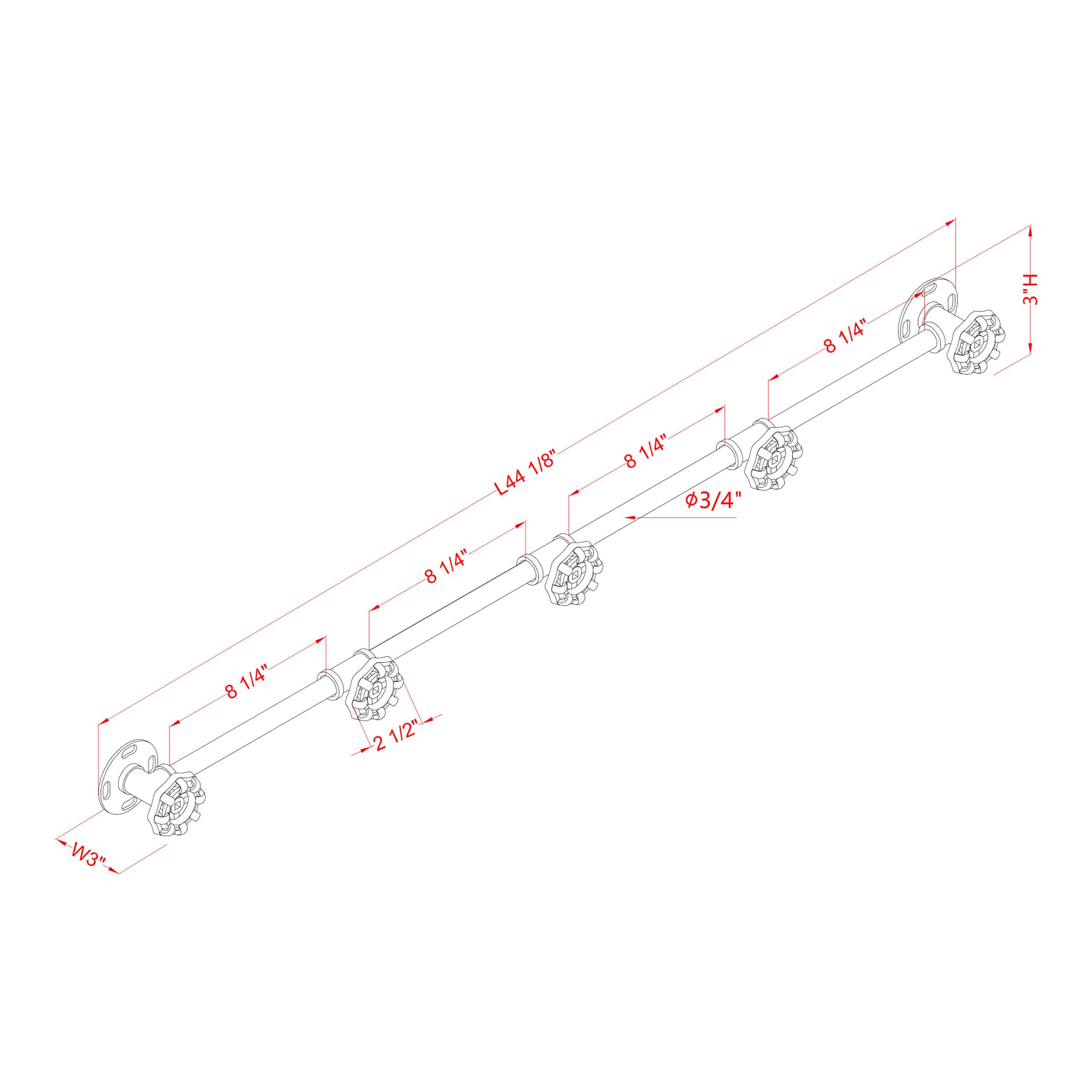 Furniture of America IDF-AC548-5 Coatrack-Stands-Pedestals - View #6