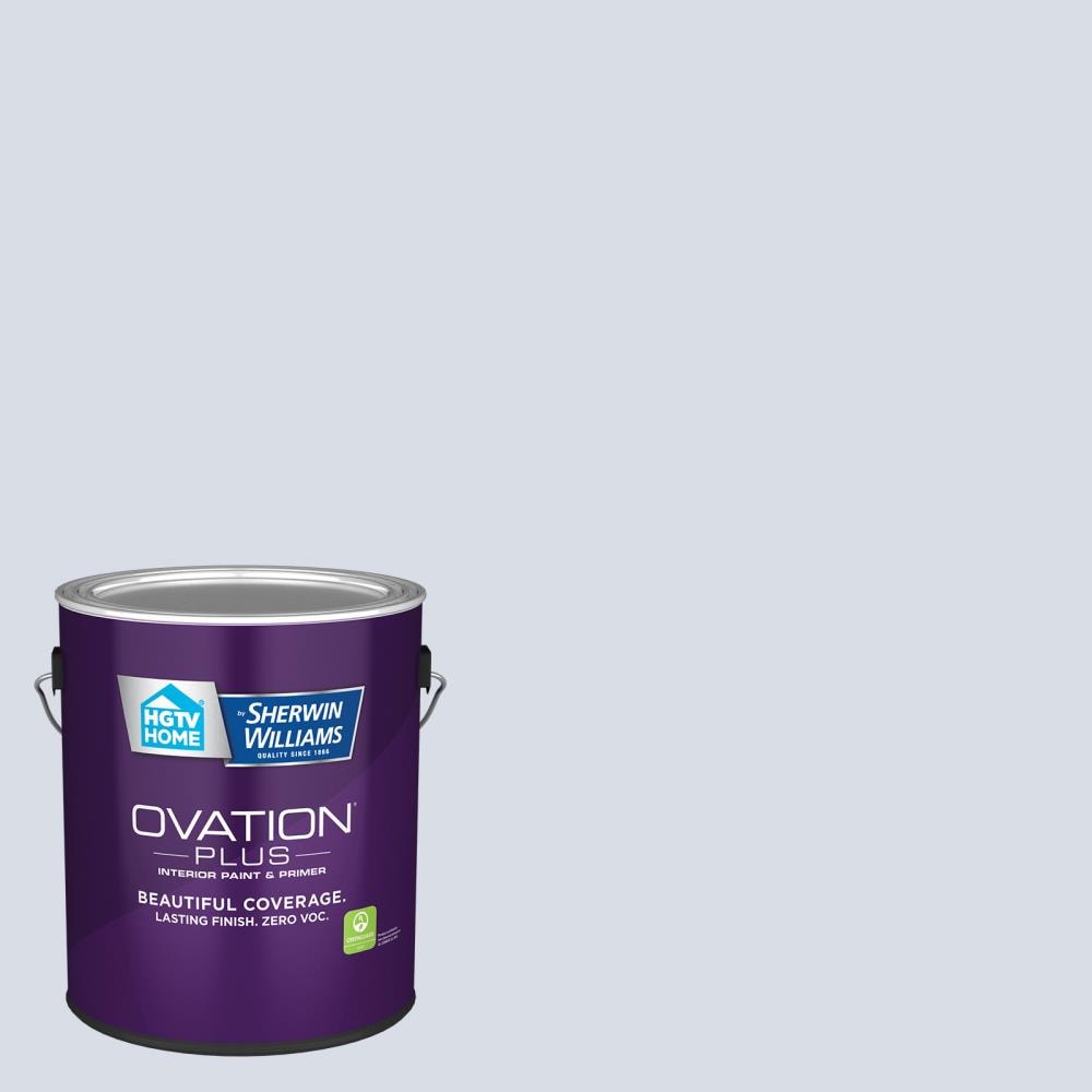 HGTV HOME by Sherwin-Williams HGSW1407-2557216 Ovation Plus Eggshell Galaxy Purple HGSW1407 Latex Interior Paint Paint + Primer ( 1-gallon )