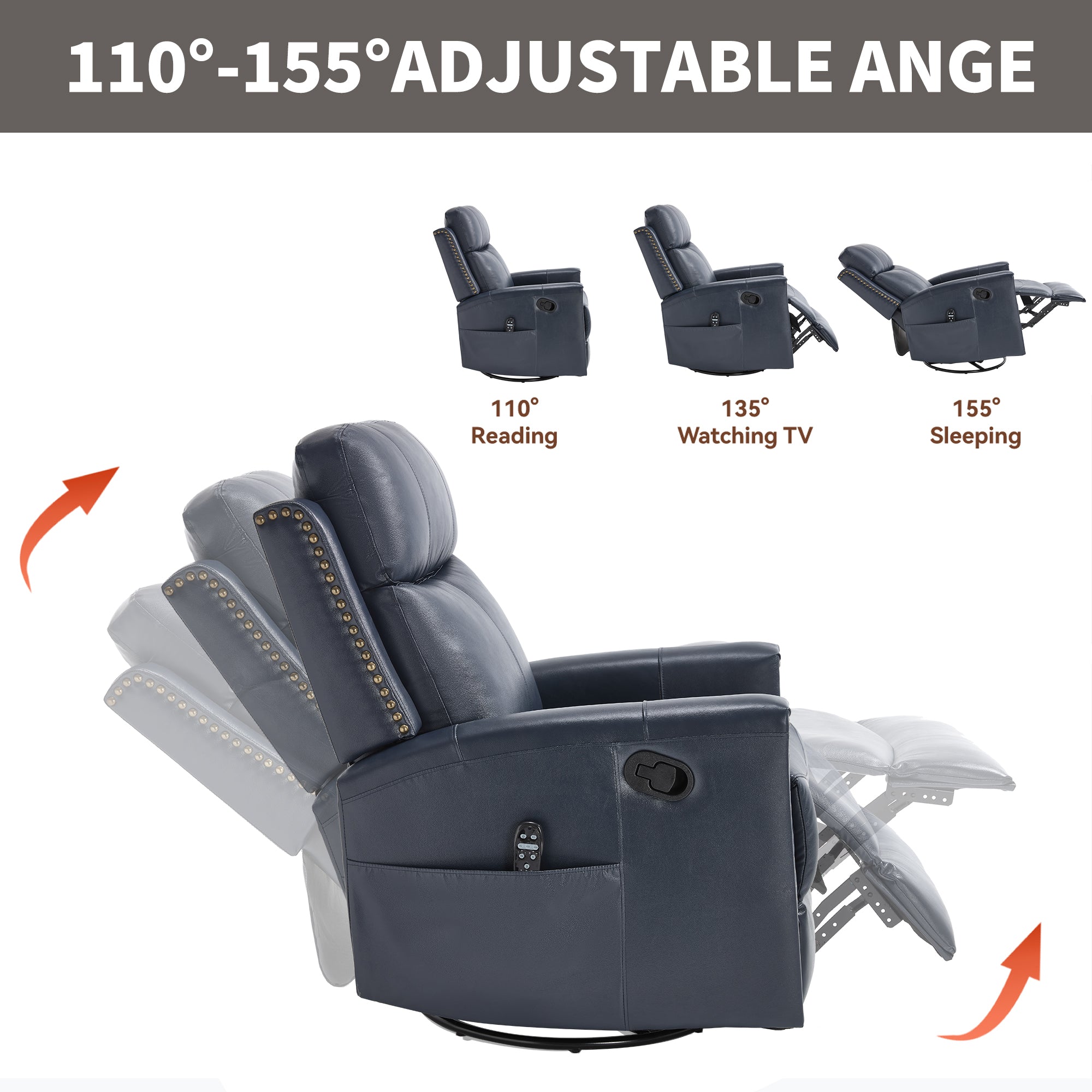 Boyel Living BL-CM861BL recliners - View #10
