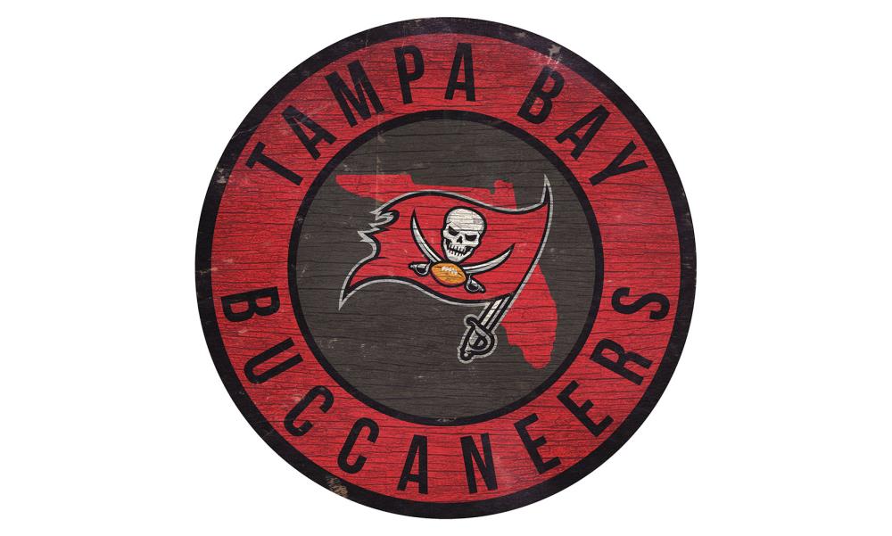 Fabric Traditions. NFL Tampa Bay Buccaneers Words & Flags 