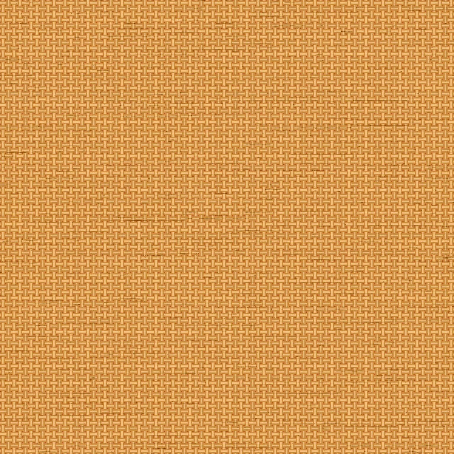 Veer Decor Cane Lattice Orange Wallpaper