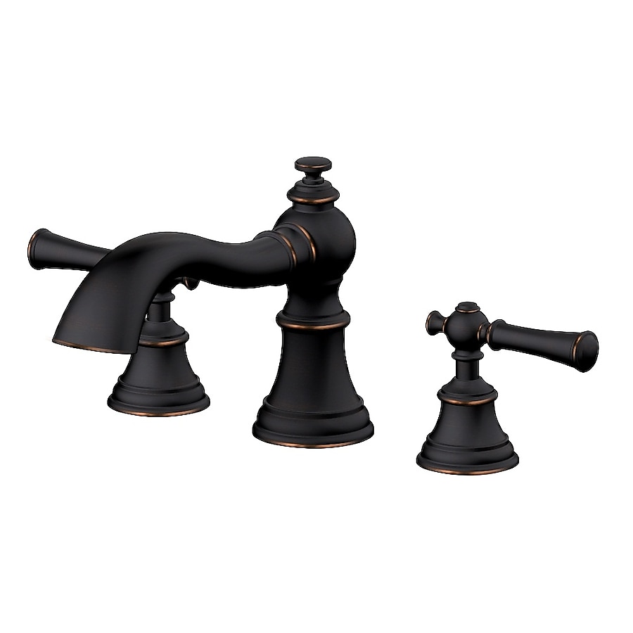 AquaSource Oil Rubbed Bronze 2-Handle Deck Mount High-Arc Handle Kitchen Faucet (Deck Plate Included) AquaSource Oil Rubbed Bronze 2-Handle Deck Mount High-Arc Handle Kitchen Faucet (Deck Plate Included)