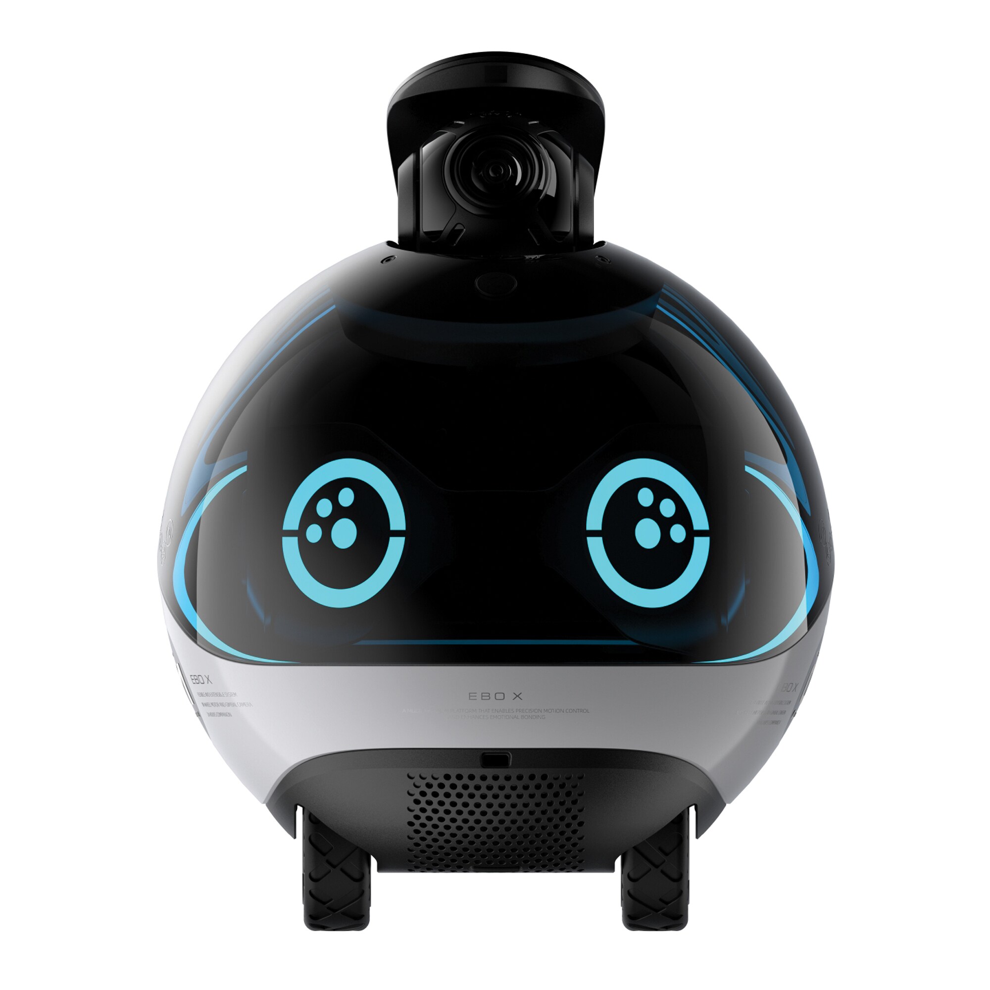 Enabot EBO X Indoor 1 -Channel 1 -Camera 1080p Battery-operated Robotic SD (included) SD (Not Included) Security Camera System