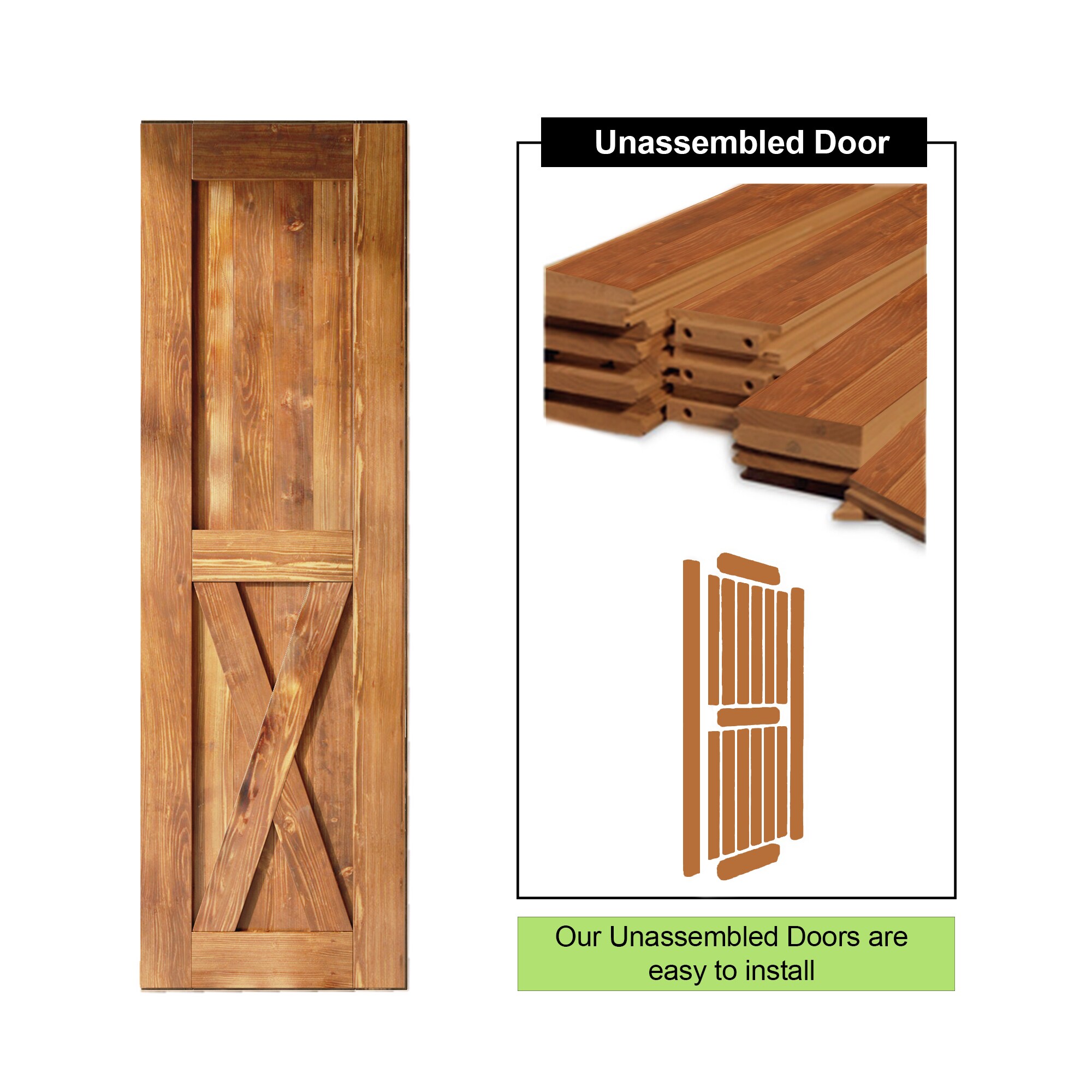 HOMACER 2084-X-EA Barn-Doors - View #5