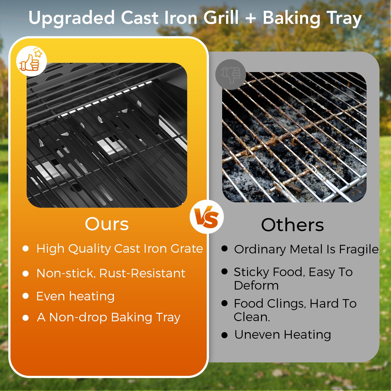 COWSAR LSG0131A Gas-Grill - View #6