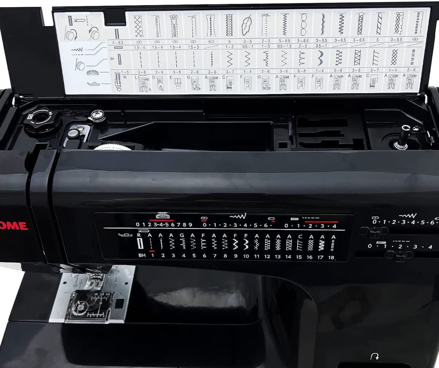 Janome HD5000BE Sewing-Machines-Accessories - View #2