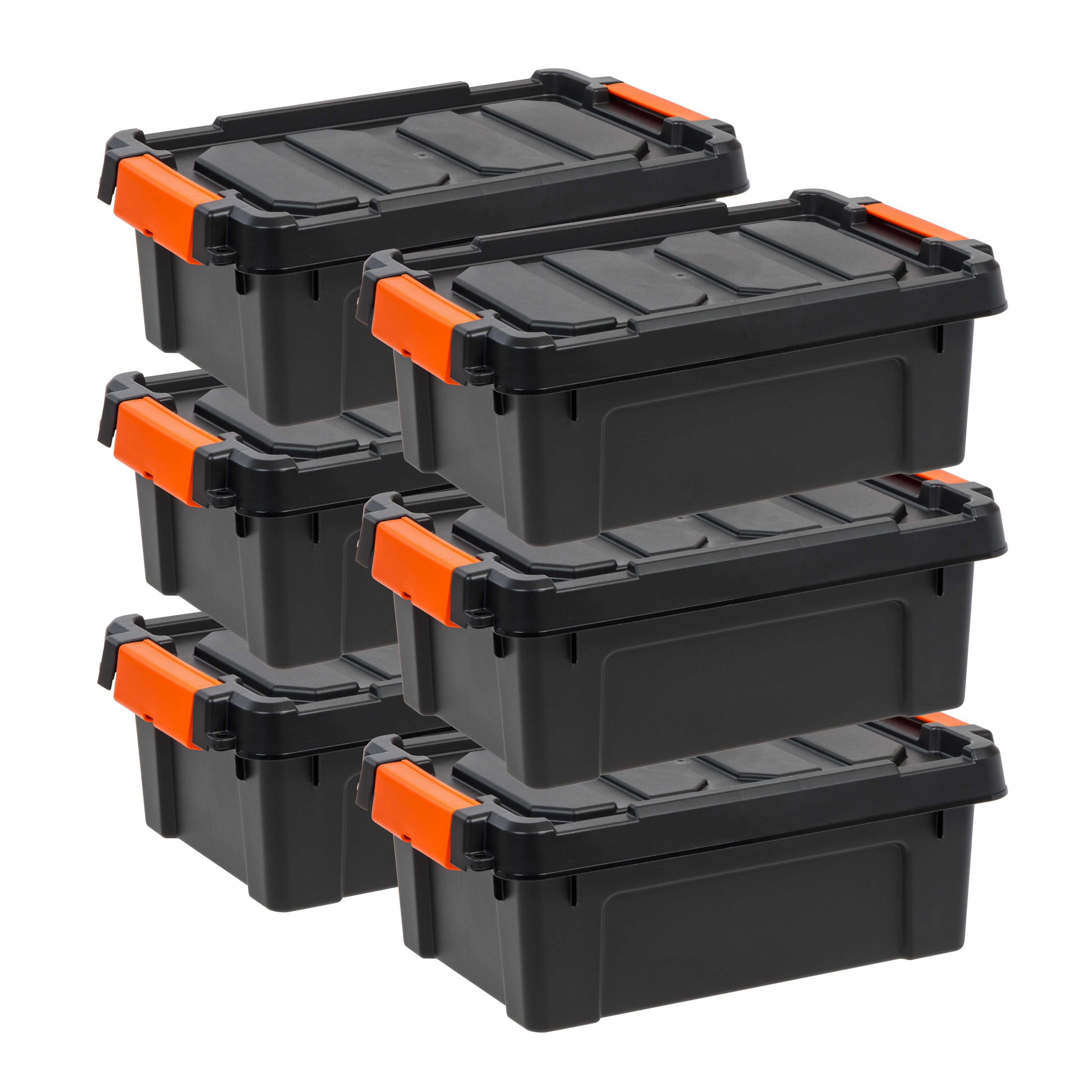 BINO | Plastic Storage Bins, X-Small - 5 Pack | THE LUCID COLLECTION |  Multi-Use Organizer Bins | Built-In Handles | BPA-Free | Pantry  Organization 