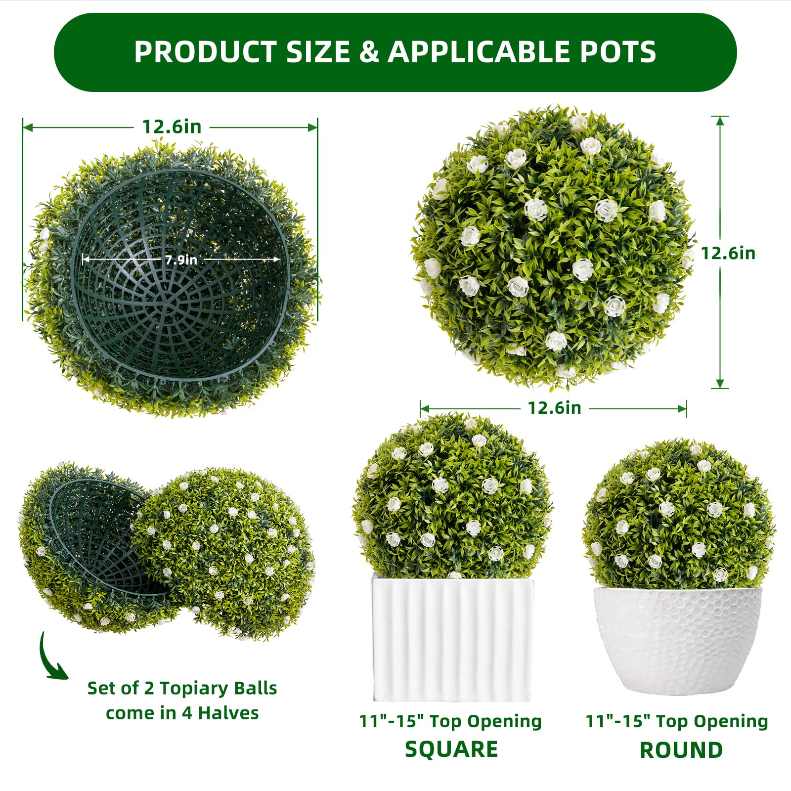 IdealHouse C85-V9JDOAYL-VUKE Artificial-Plants-Trees - View #2