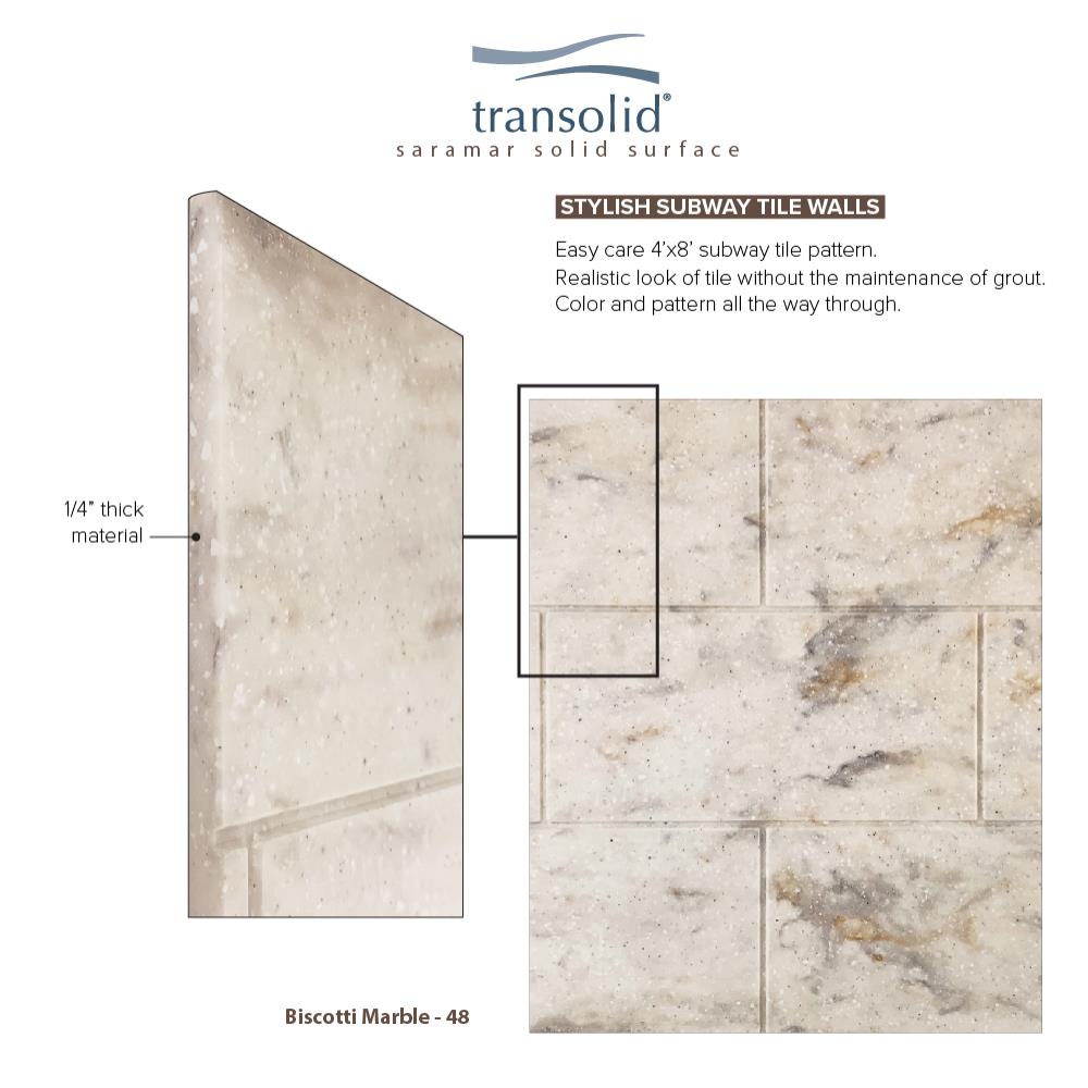 Transolid SWK363672-48 Shower-Wall-Surrounds - View #6