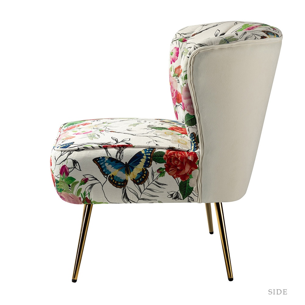 14 Karat Home CHM0015-IVORY Dining-Chairs - View #3