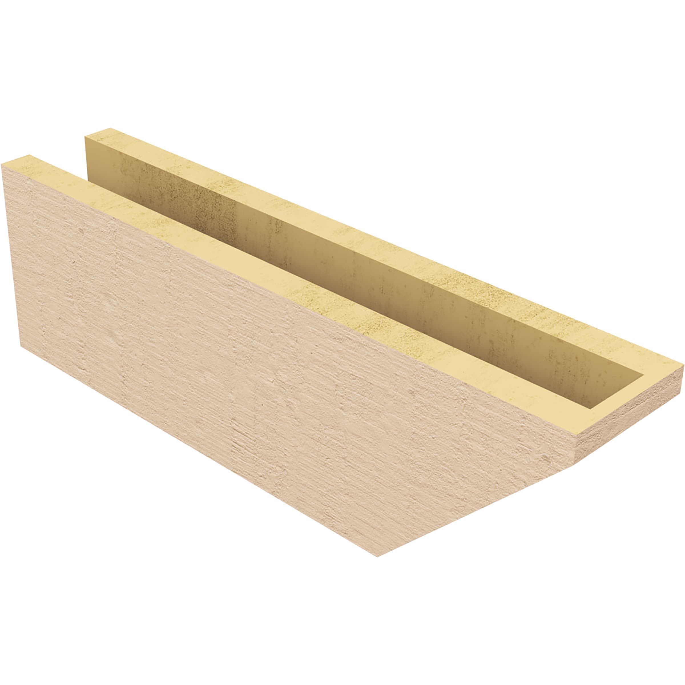 Ekena Millwork RFTU04X06X20CONRCPR Exterior-Brackets-Braces - View #5