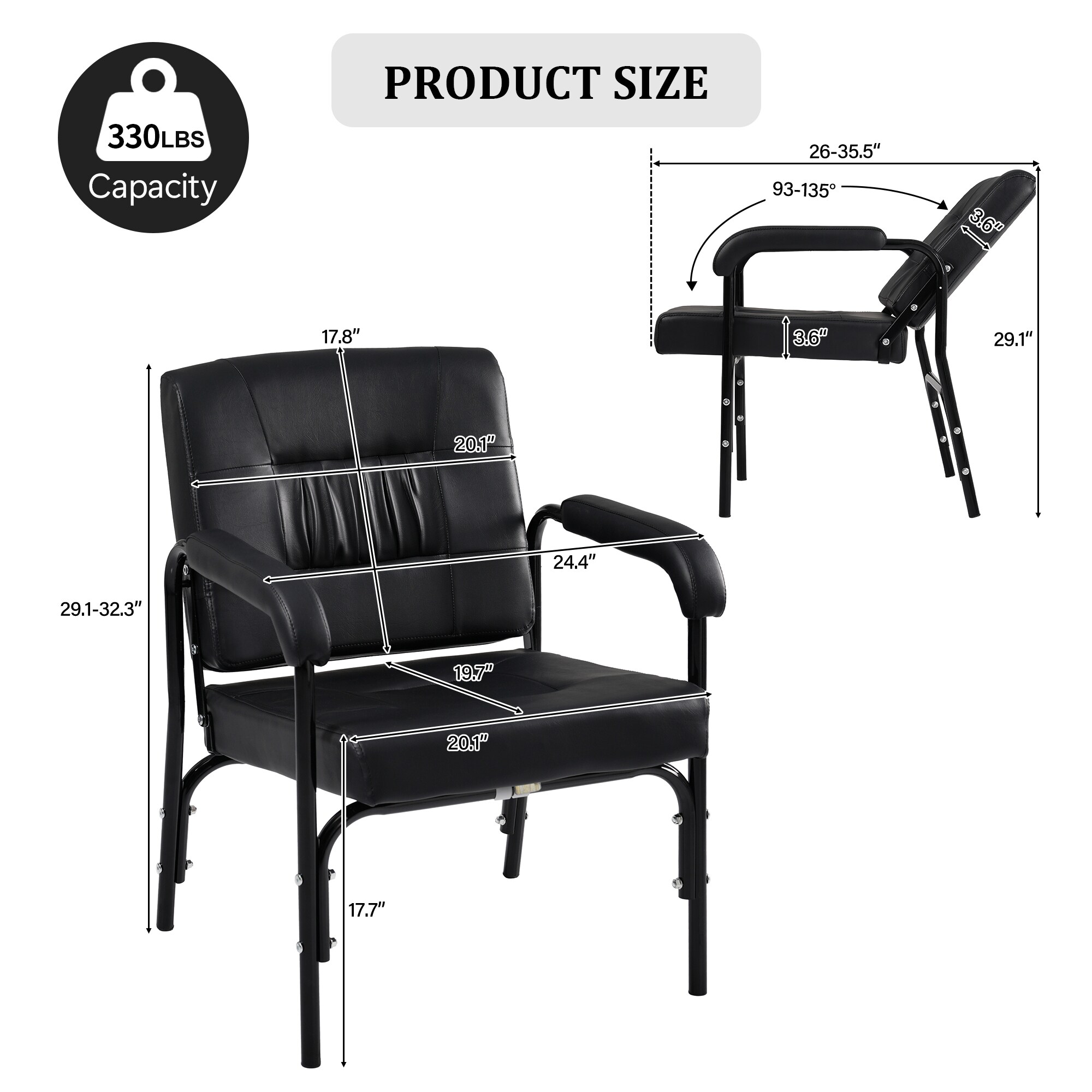 Clihome CL-ZW8034B chairs - View #7