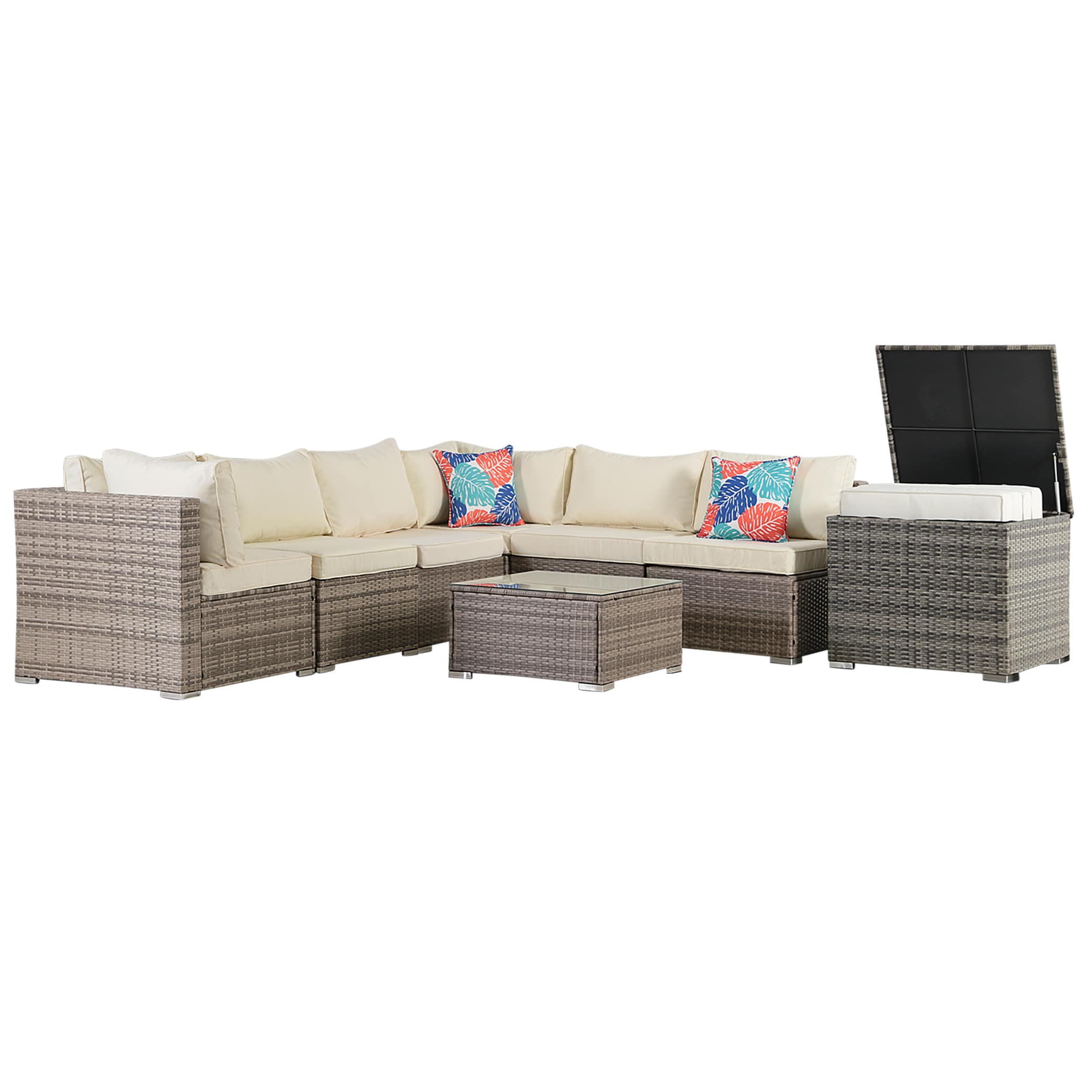 Unity UF-ZJ07GYGY Patio-Conversation-Sets - View #2